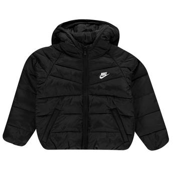 Nike breton quilted down jacket canada goose coat black