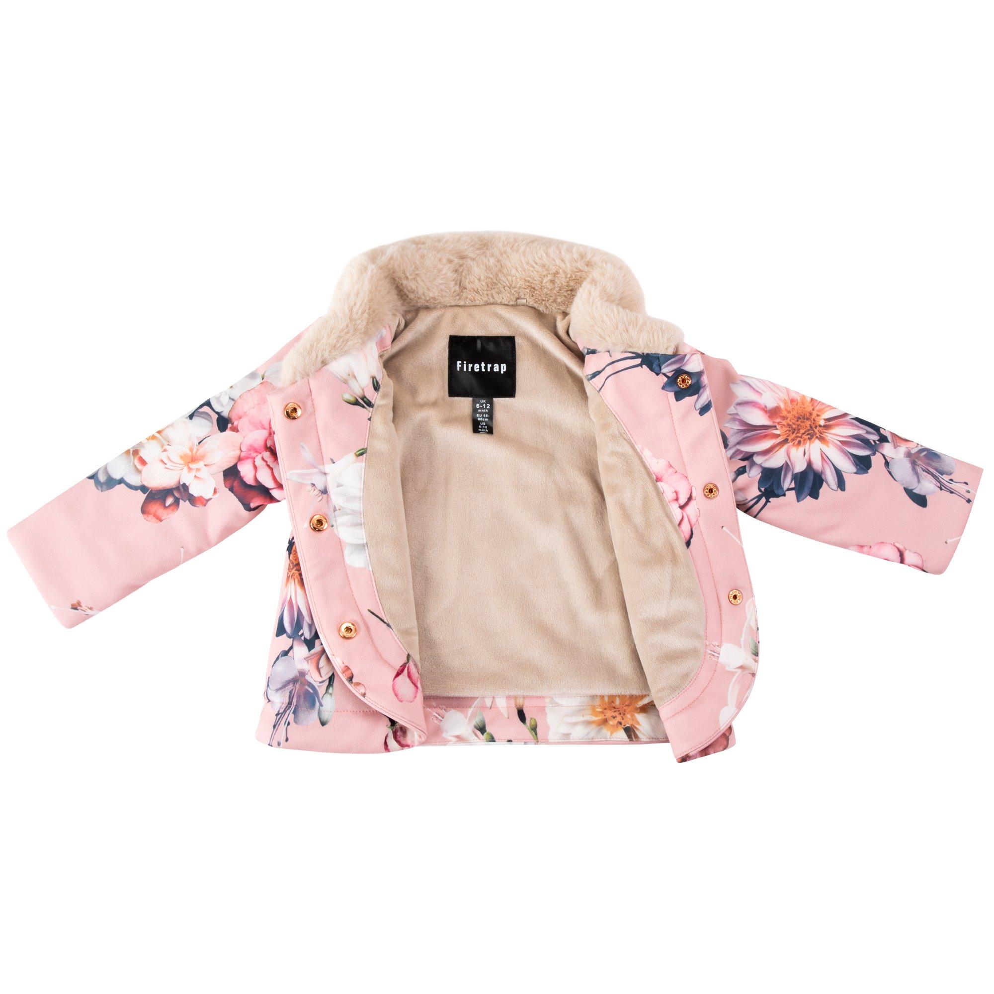 Pétala de rosa - Firetrap - Firetrap Baby Girls Wrap Jacket - 3