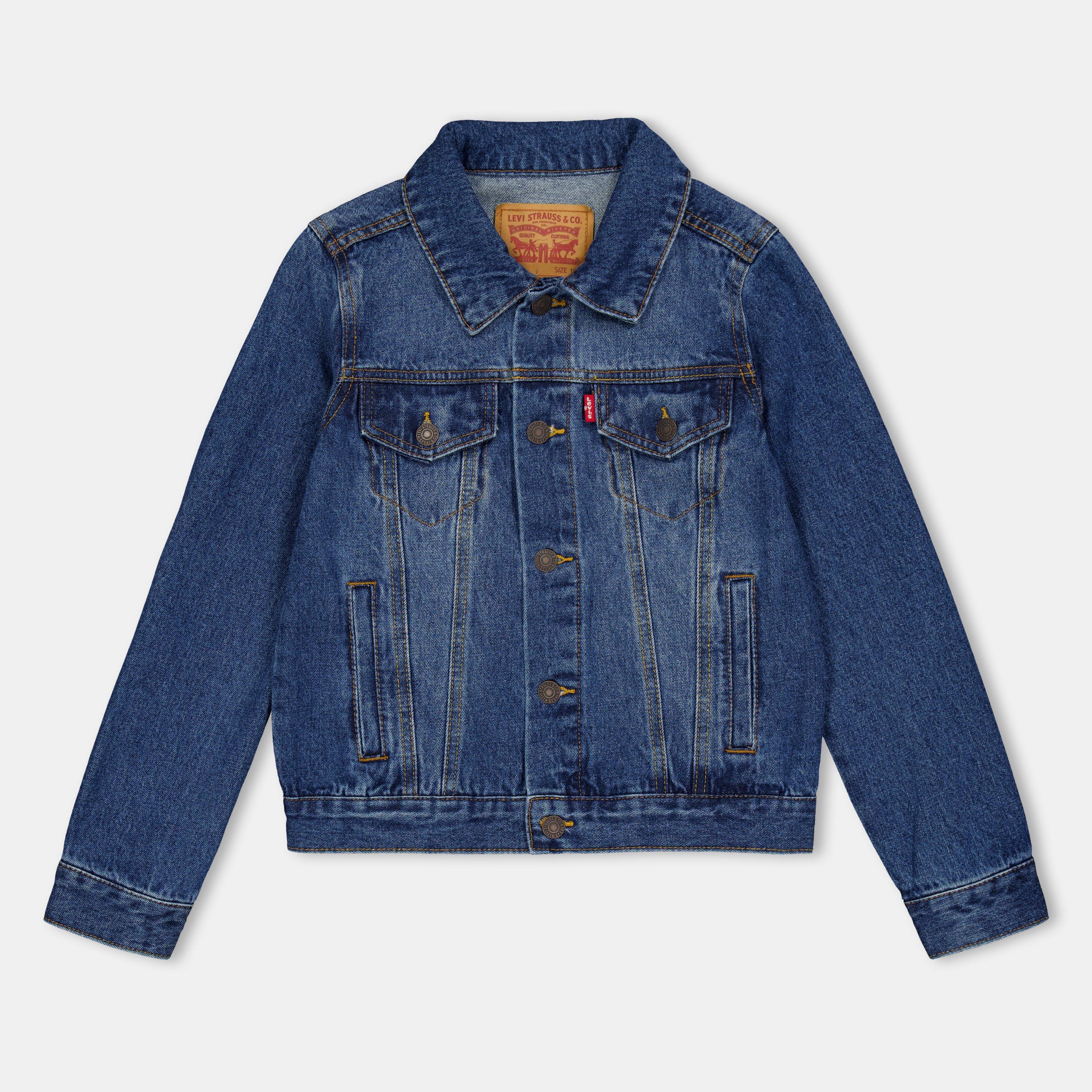 Bristol - Levis - Unisex Kids Trucker Cotton Long Sleeve Denim Jacket - 1