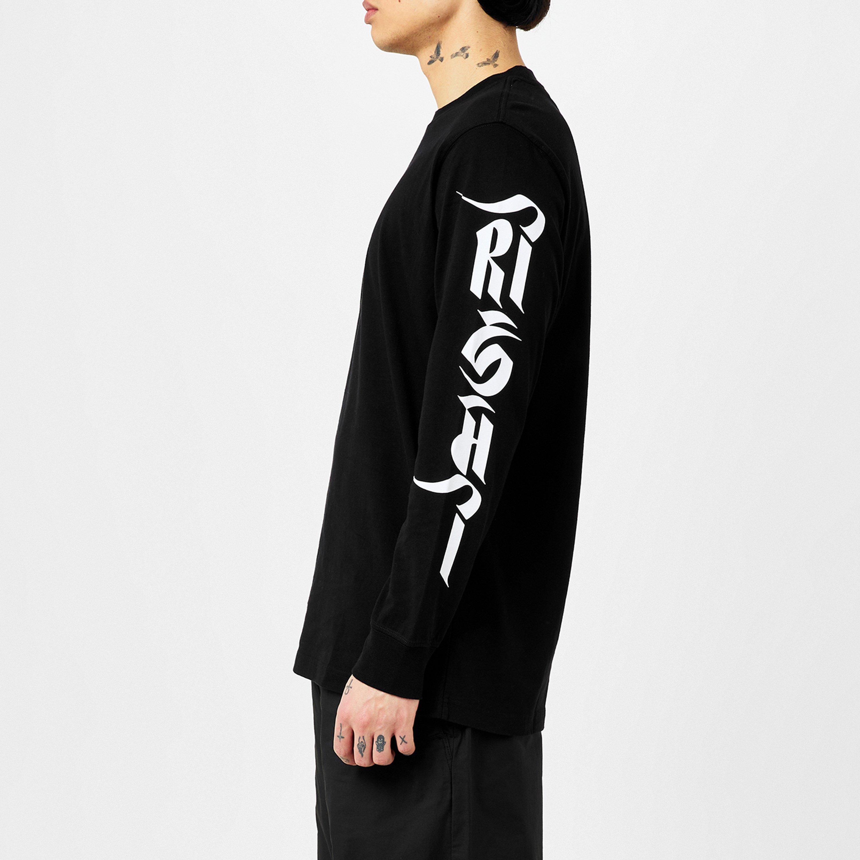 Black - Maharishi - Tibetan Sanskrit Ls T-Shirt - 2
