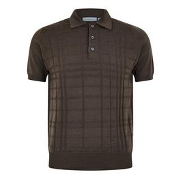 Canali Texture Polo