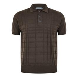 Canali Texture Polo Sn43