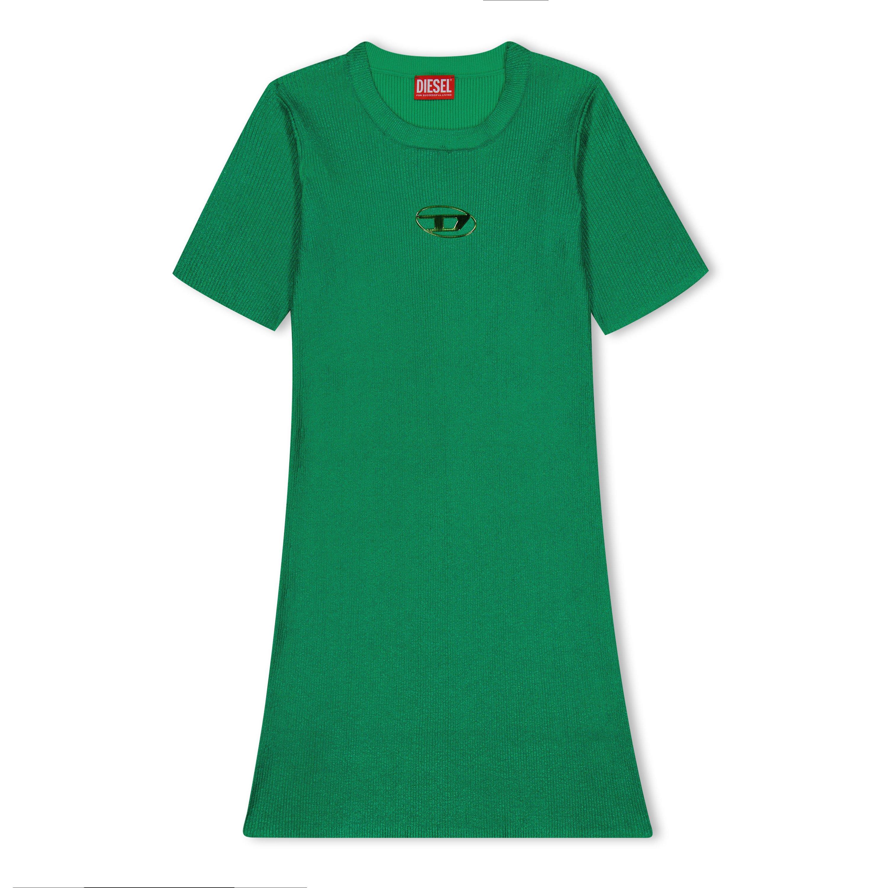 Diesel Kids' Knitted Logo T-Shirt Dress