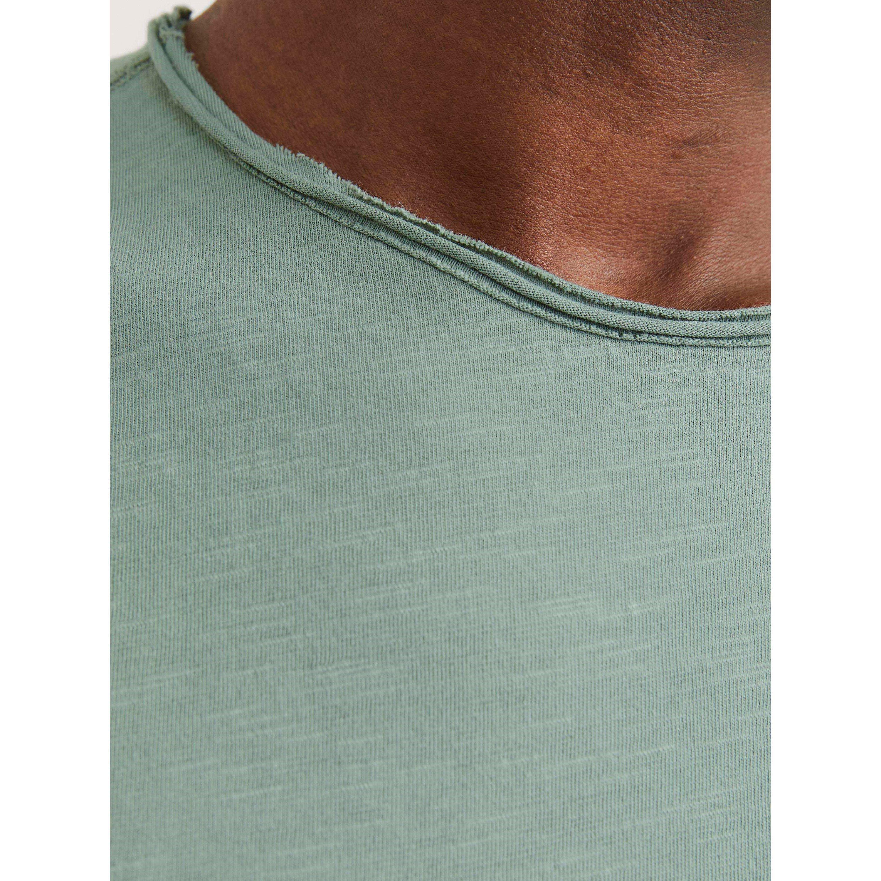 IJsberg Groen - Jack and Jones - Short Sleeve T Shirt - 4