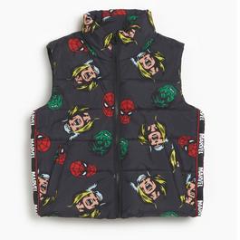 Character BOYS MARVEL AOP PRINTED GILET