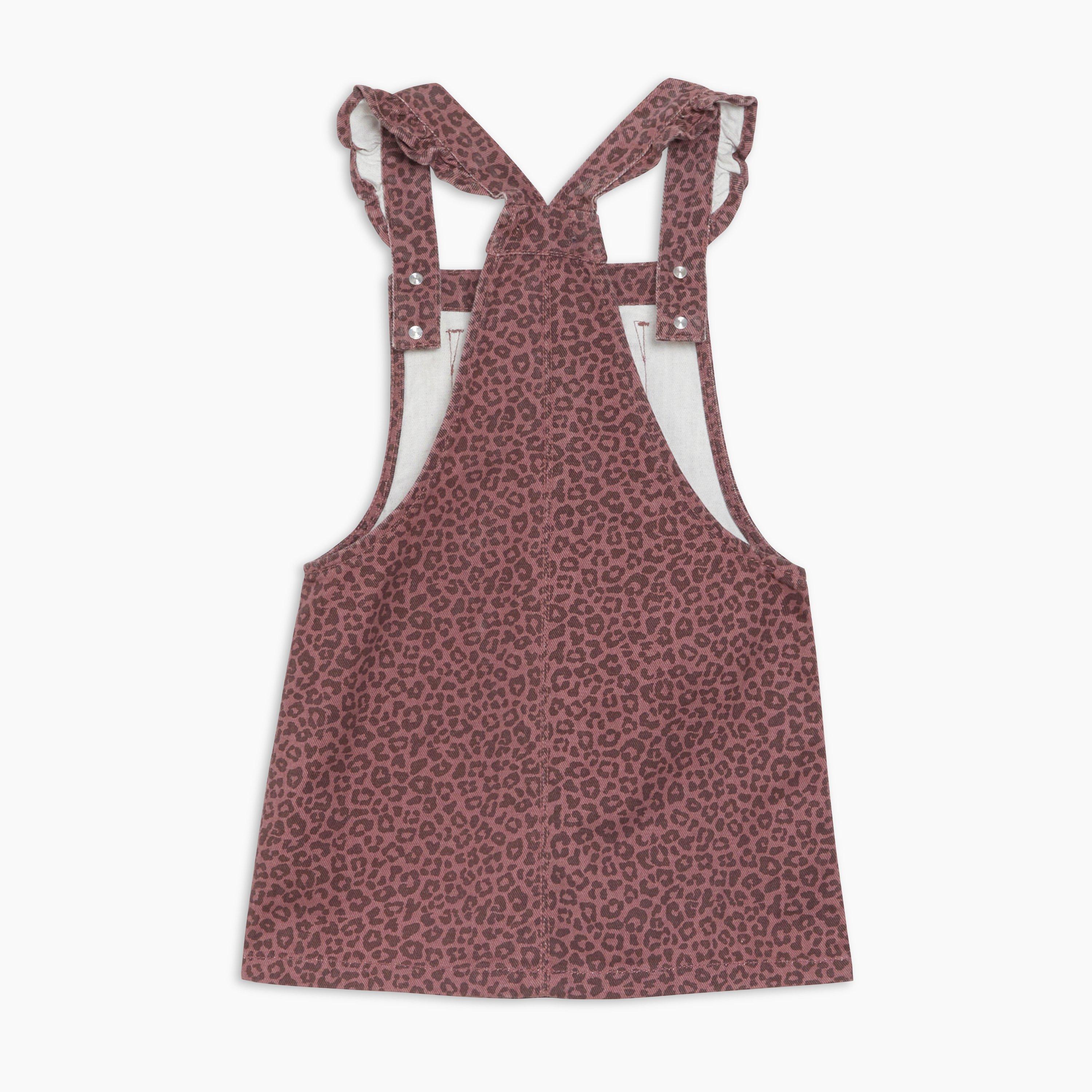 Bourgondië - Be You - Younger Girls Pinafore and T-shirt Set - 6