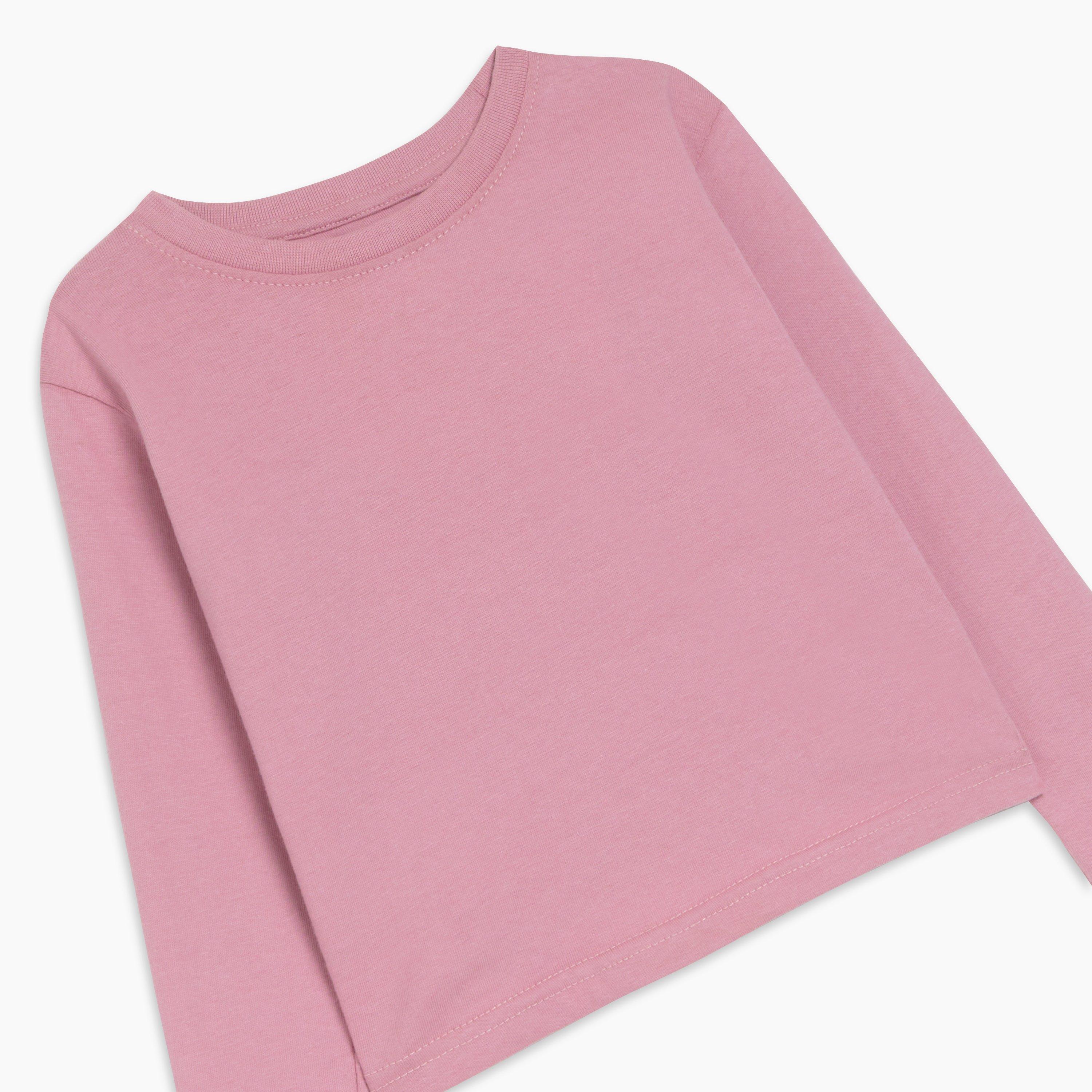 Bourgondië - Be You - Younger Girls Pinafore and T-shirt Set - 8