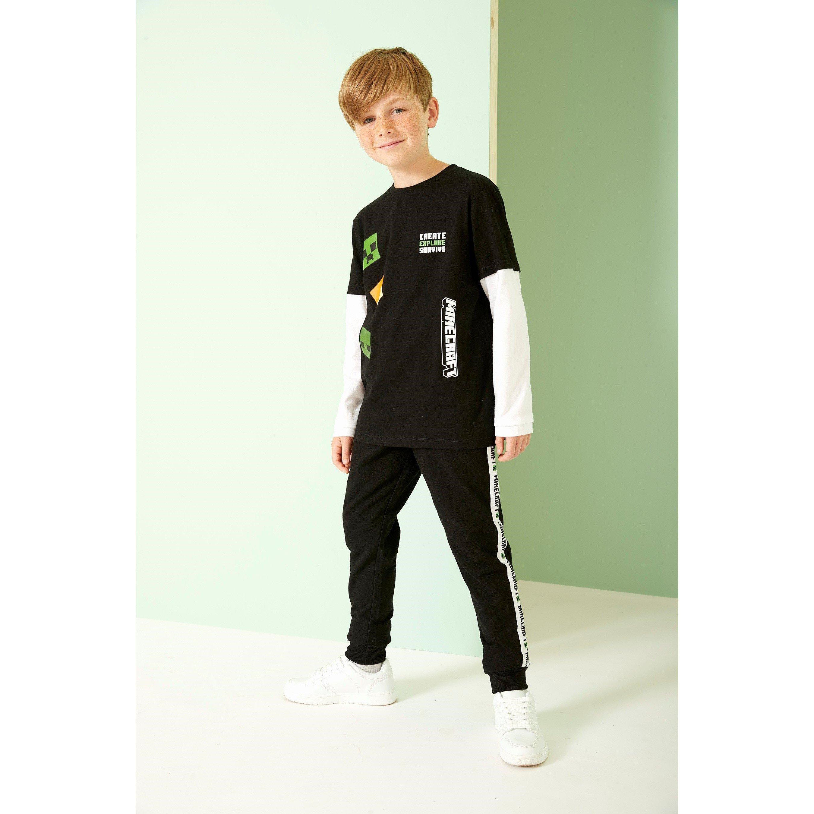 Character Gaming Boys Minecraft Longsleeve T-shirt