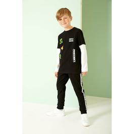 Character Gaming Boys Minecraft Longsleeve T shirt