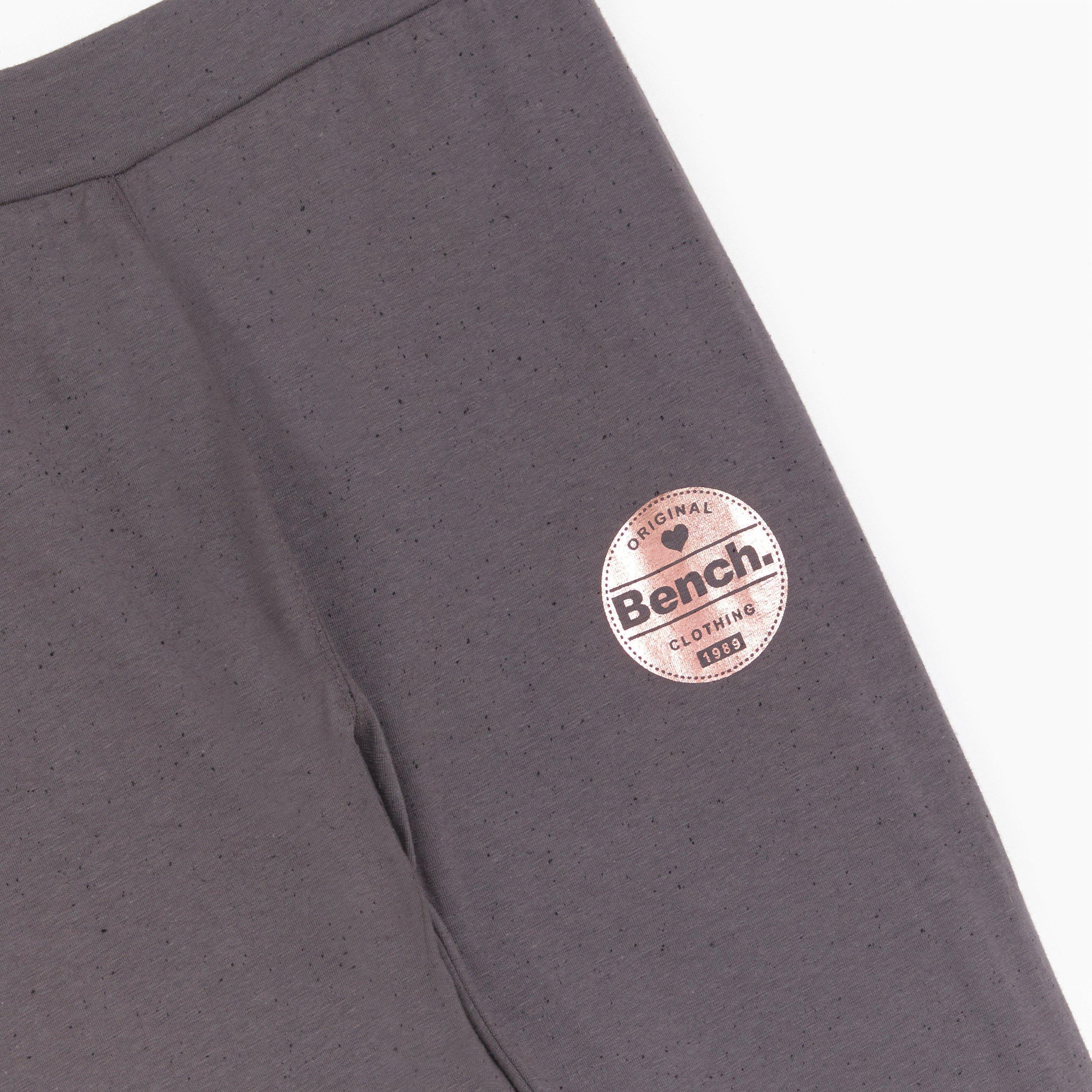 Multi - Bench - Girls Pack of 2 Marl Pink/Charocal Leggings - 6