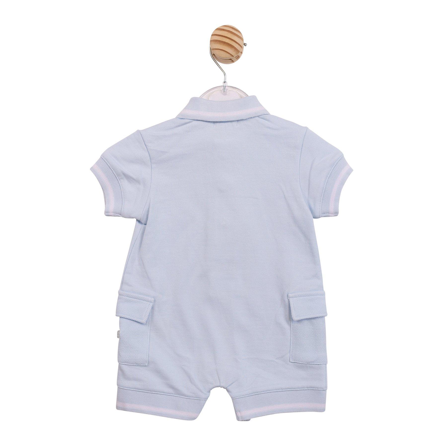 Blau - Mintini Baby - Kids' Romper Set - 2