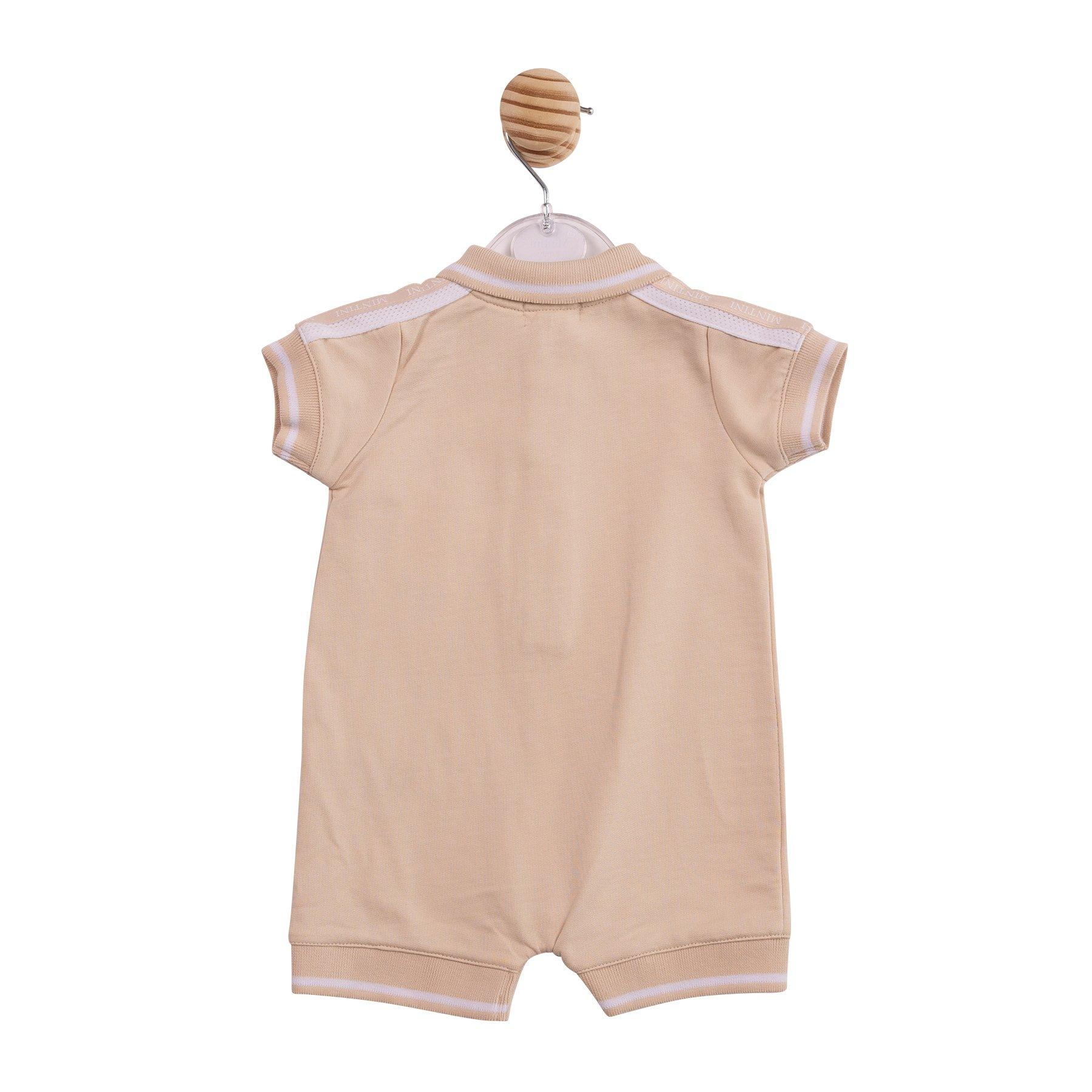 Beige - Mintini Baby - Kids' Romper - 2