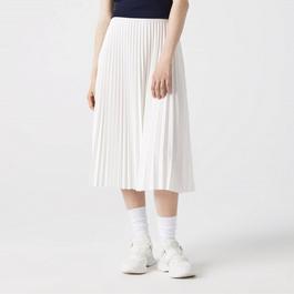 Lacoste Long Pleated Skirt