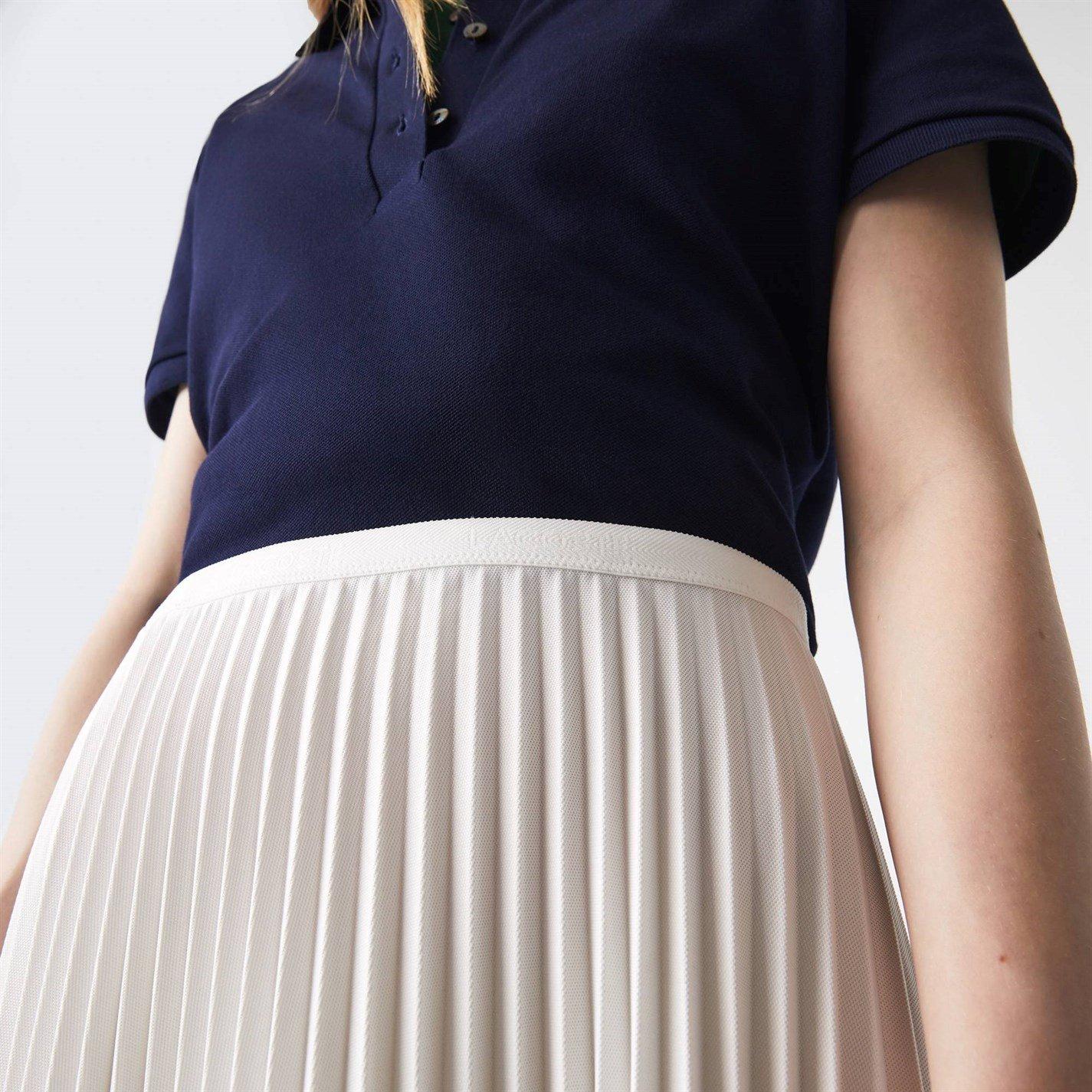Farine 70V - Lacoste - Long Pleated Skirt - 3