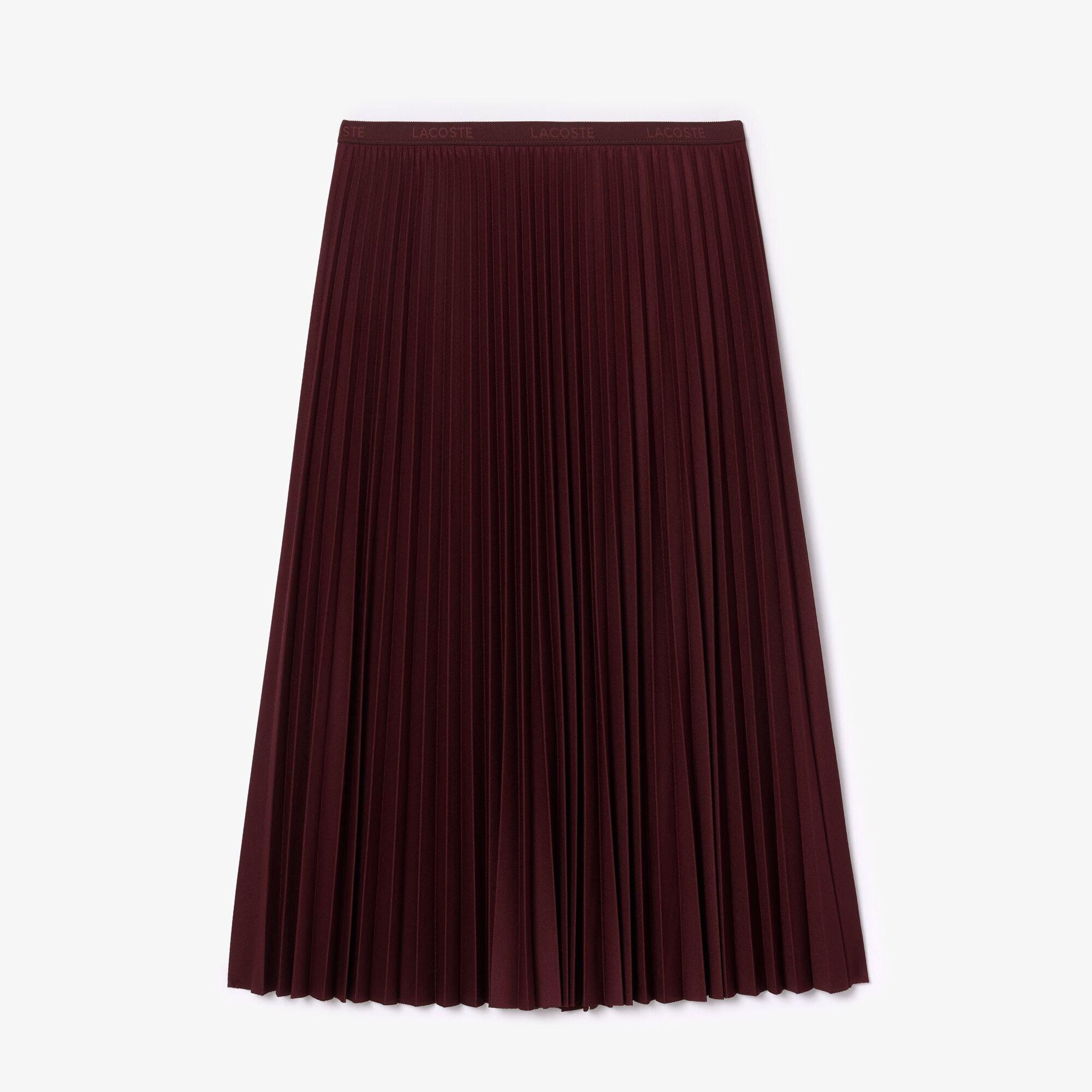 Expresso - Lacoste - Long Pleated Skirt - 4