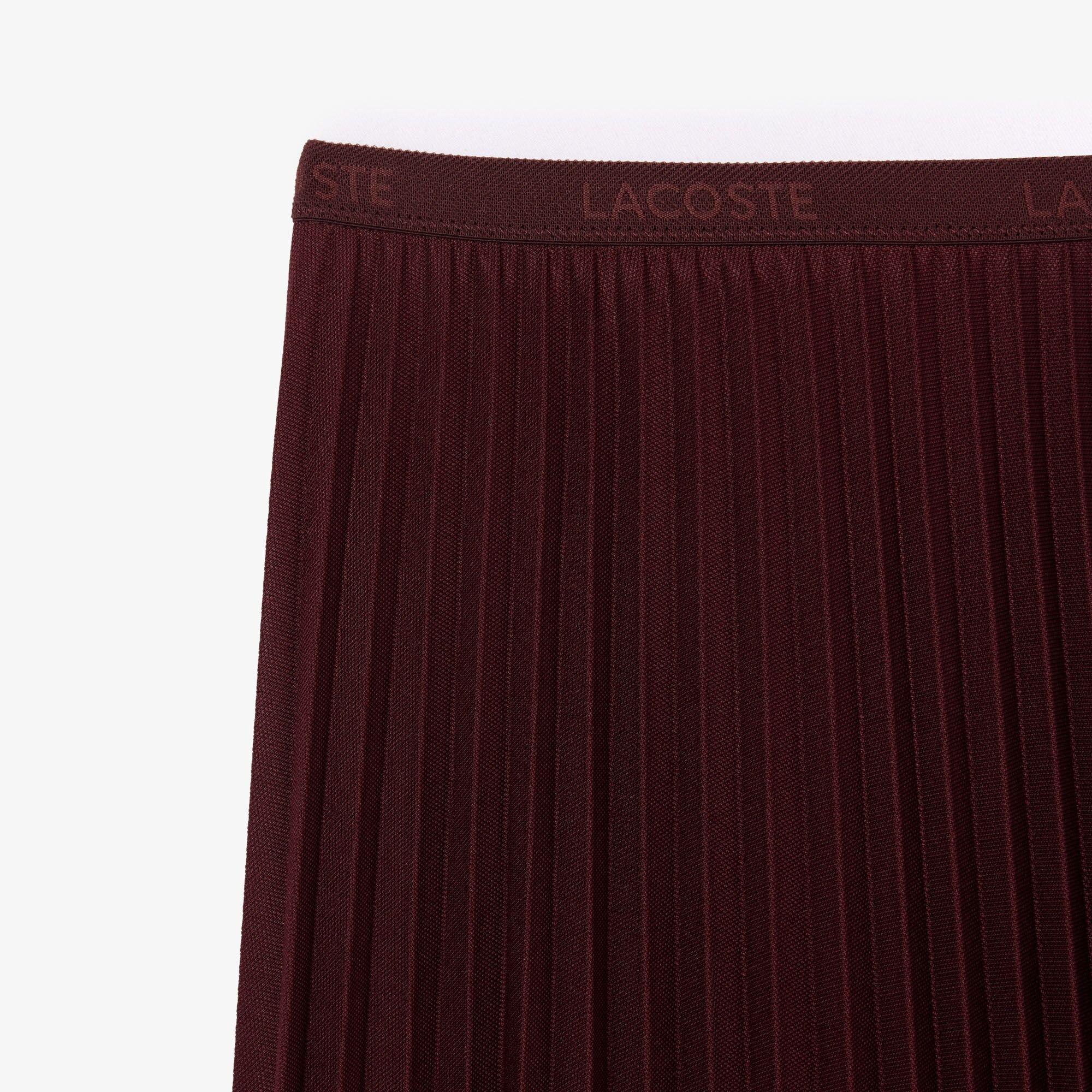 Expresso - Lacoste - Long Pleated Skirt - 5