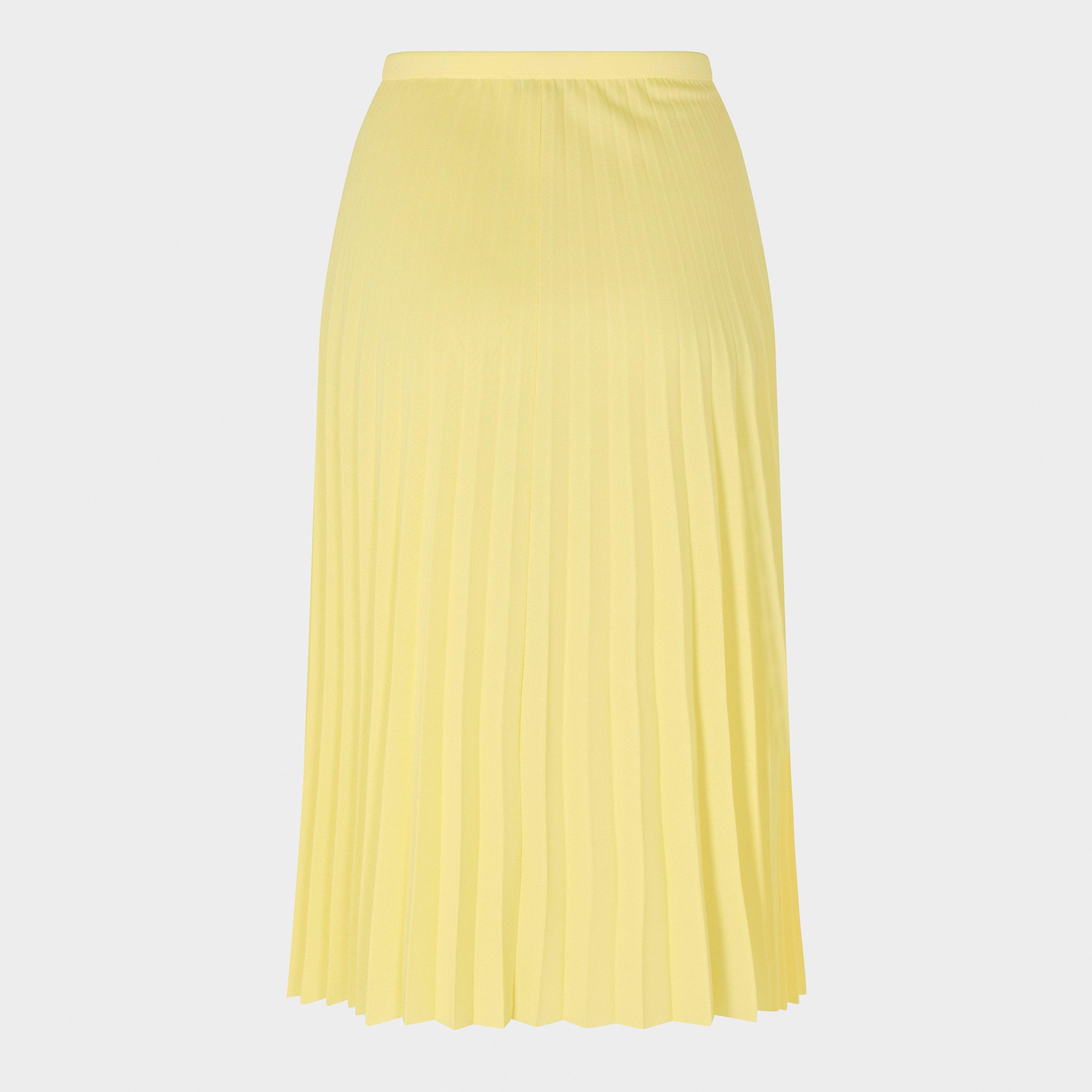 Jaune - Lacoste - Long Pleated Skirt - 2
