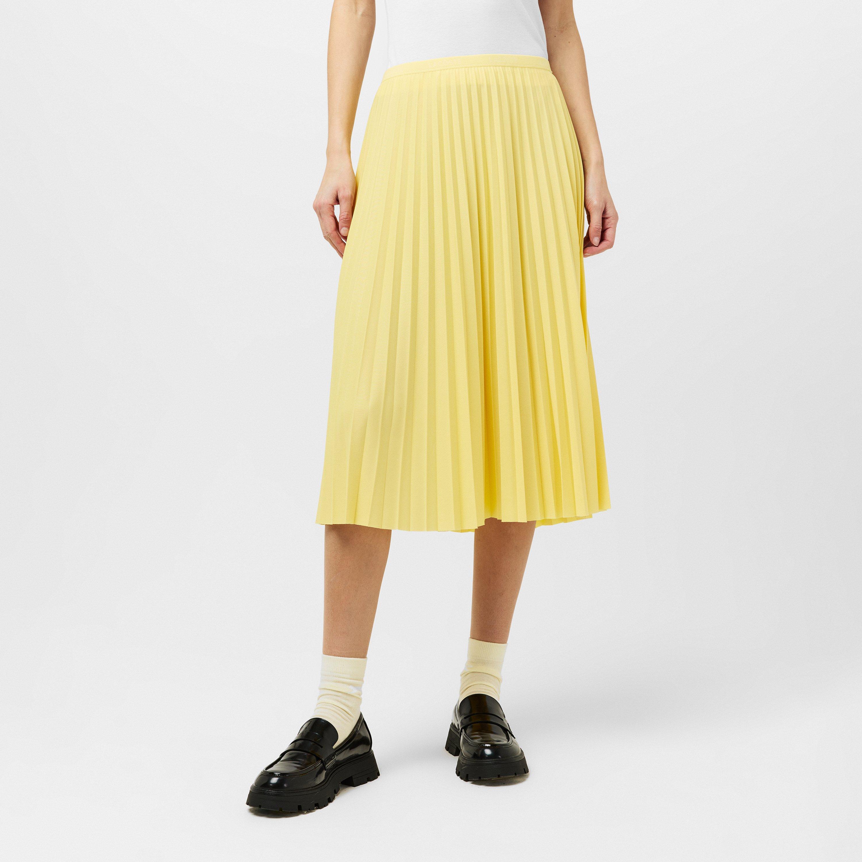 Jaune - Lacoste - Long Pleated Skirt - 3