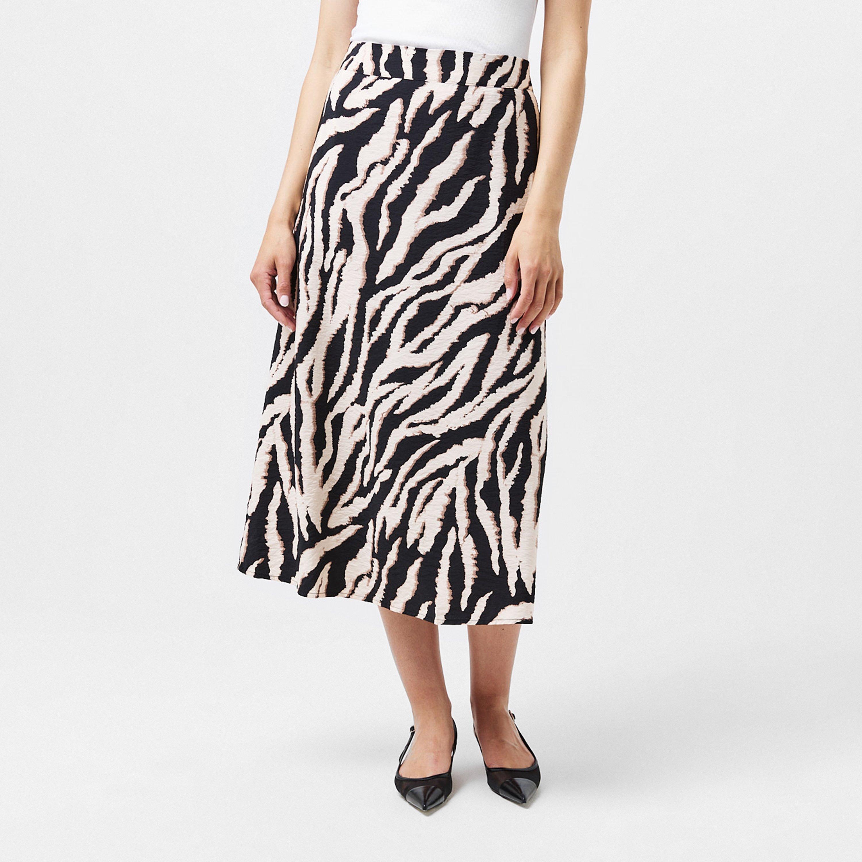 Fossil Zebra - Object - Women's Jacira Midi Skirt - 2
