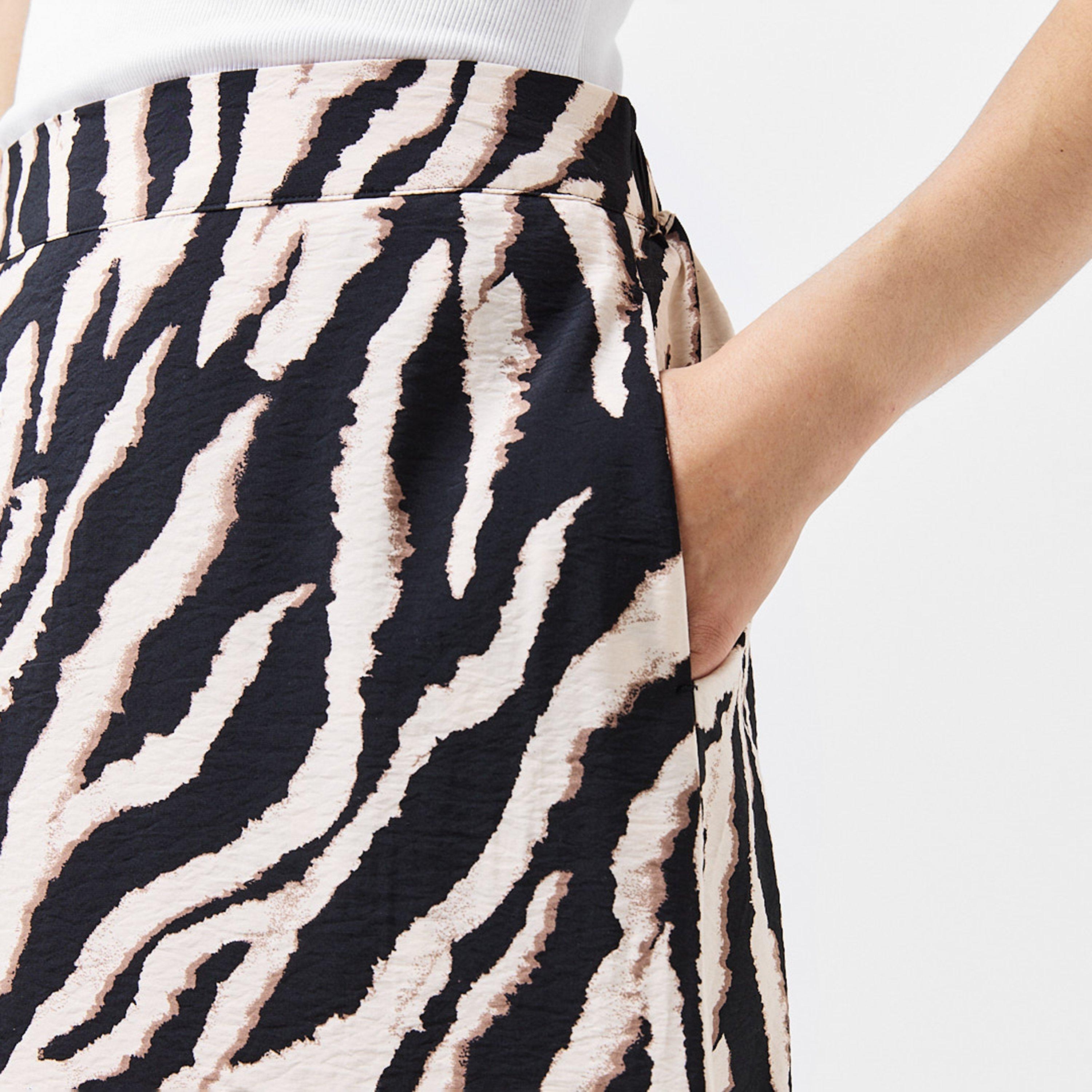 Fossil Zebra - Object - Women's Jacira Midi Skirt - 4