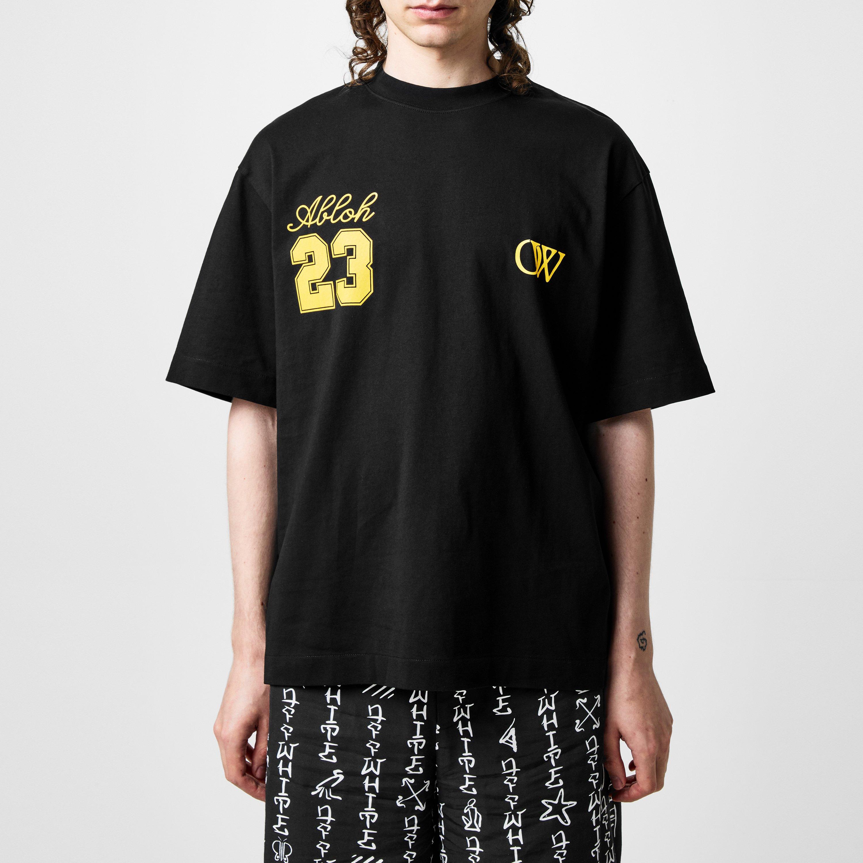 Black Gold - Off White - Men's 23 Skate T-Shirt, Edgy 90s-Inspired Design - 3