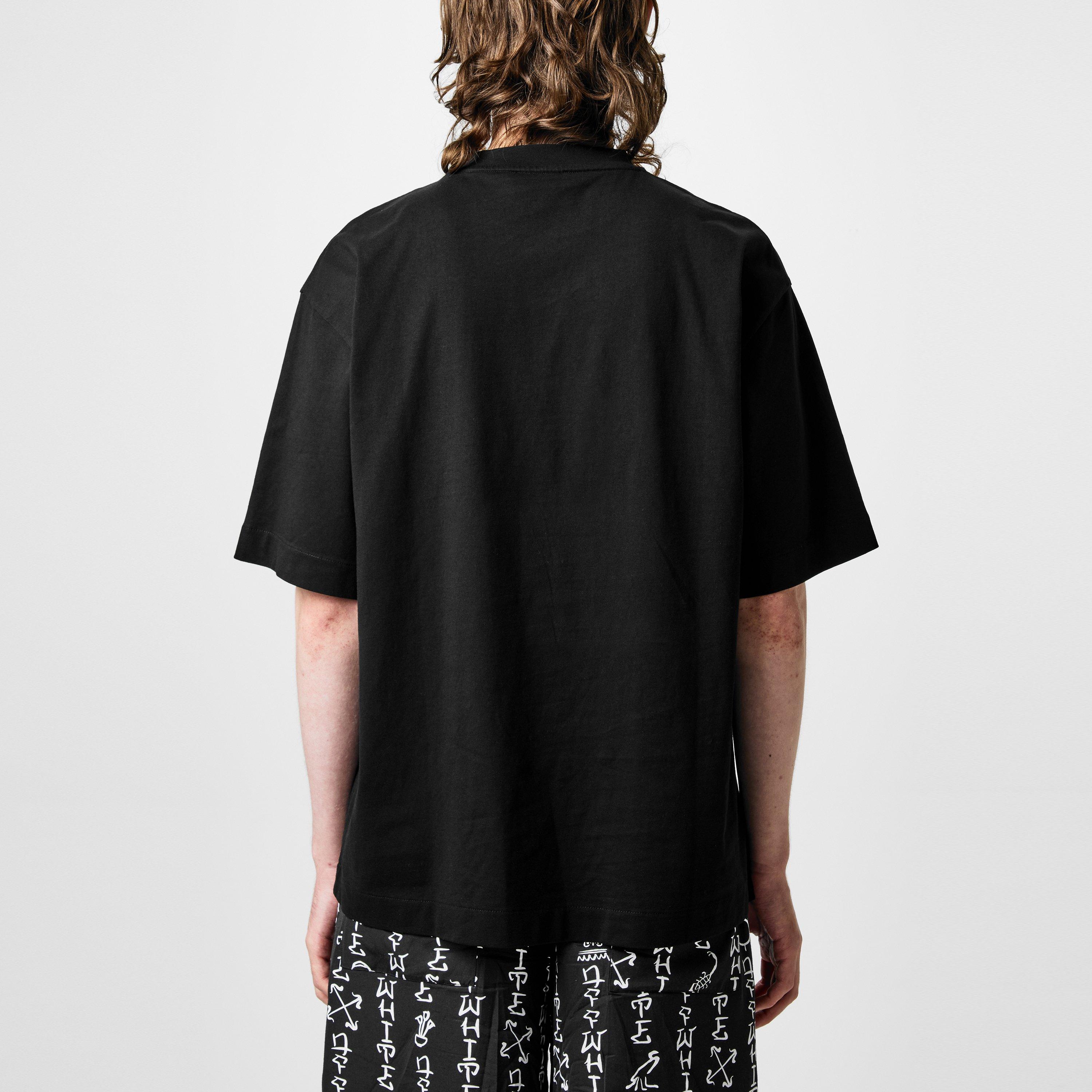 Black Gold - Off White - Men's 23 Skate T-Shirt, Edgy 90s-Inspired Design - 4