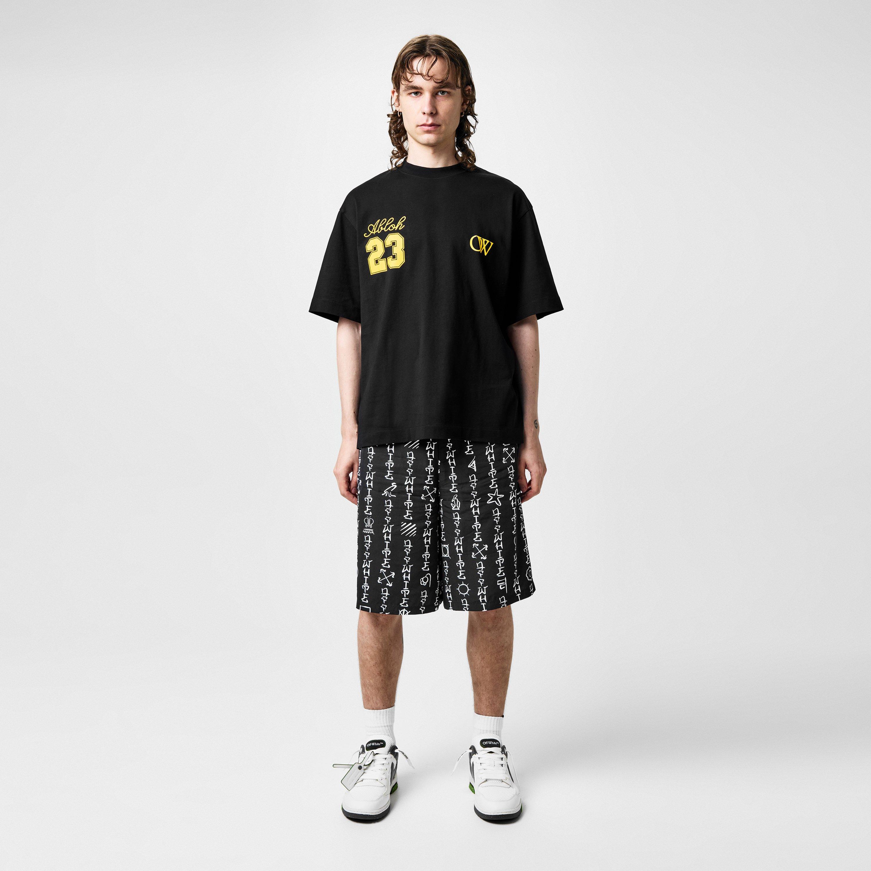 Black Gold - Off White - Men's 23 Skate T-Shirt, Edgy 90s-Inspired Design - 6