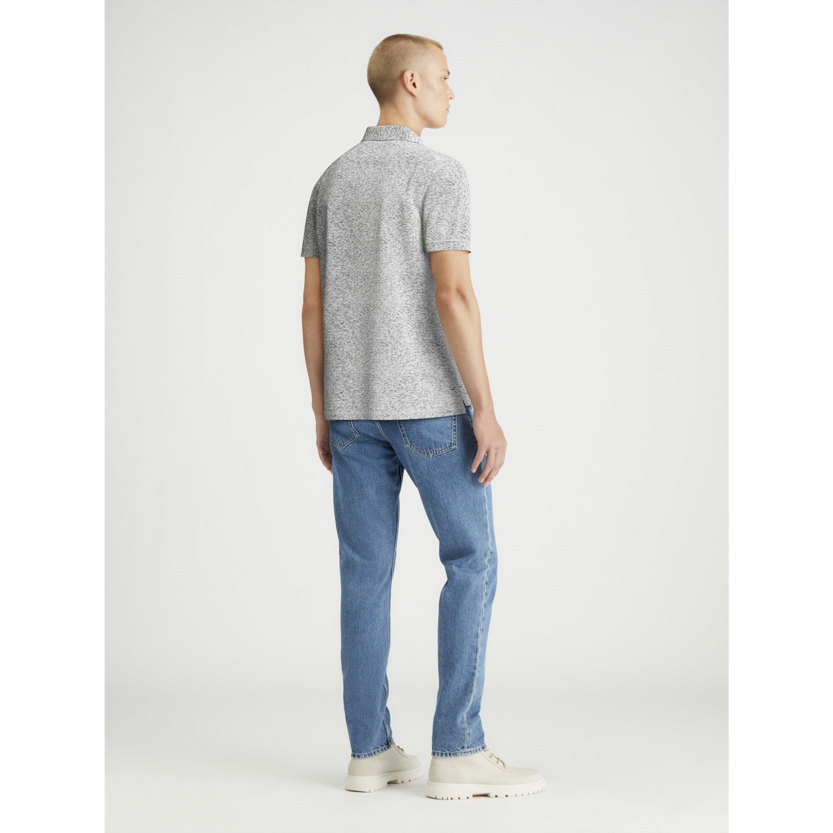 Gris - Calvin Klein Jeans - Short-sleeved polo - 3