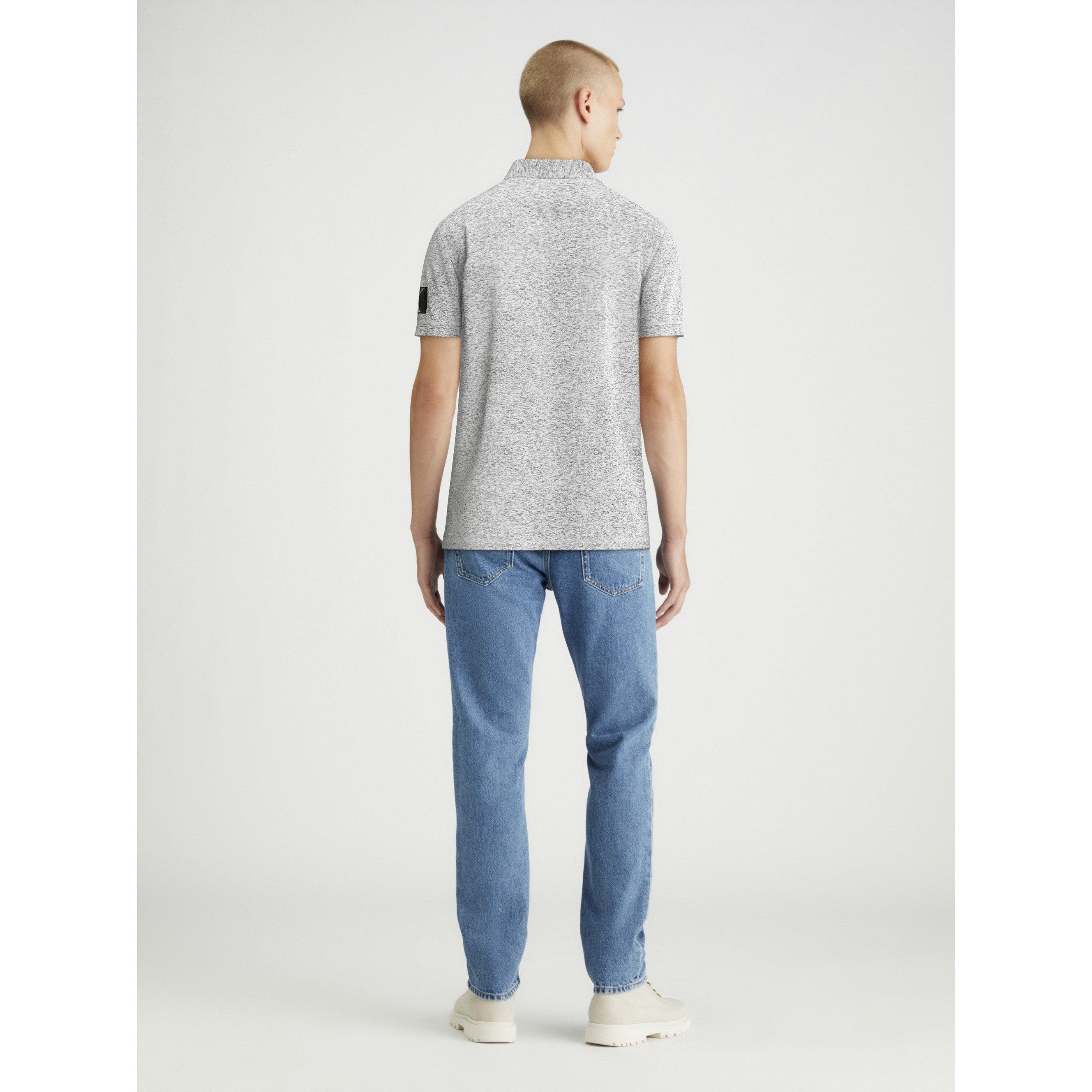 Gris - Calvin Klein Jeans - Short-sleeved polo - 4