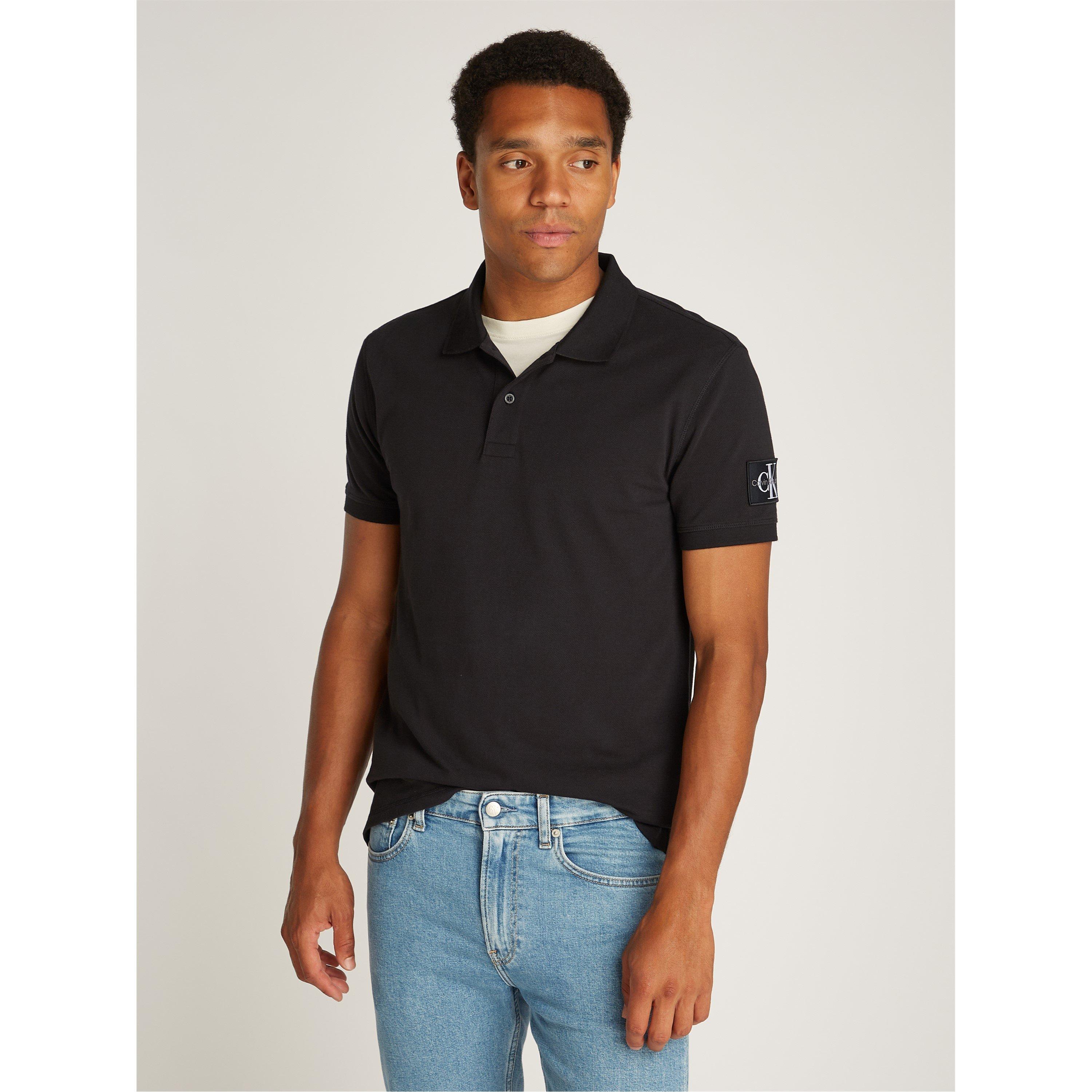 Black - Calvin Klein Jeans - Short-sleeved polo - 3