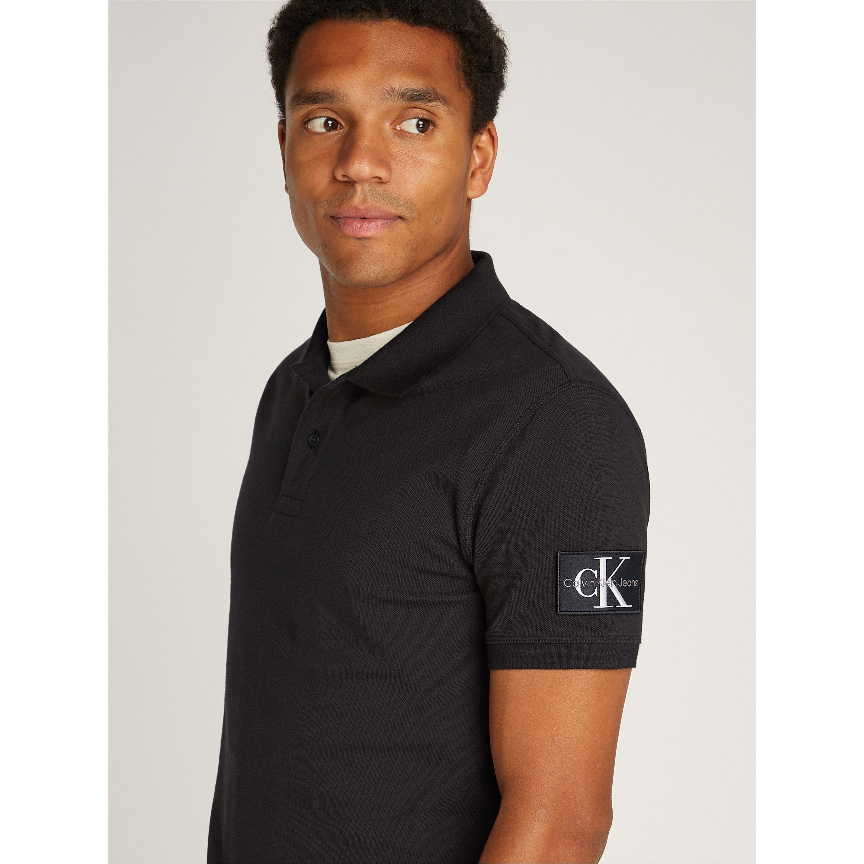 Black - Calvin Klein Jeans - Short-sleeved polo - 5