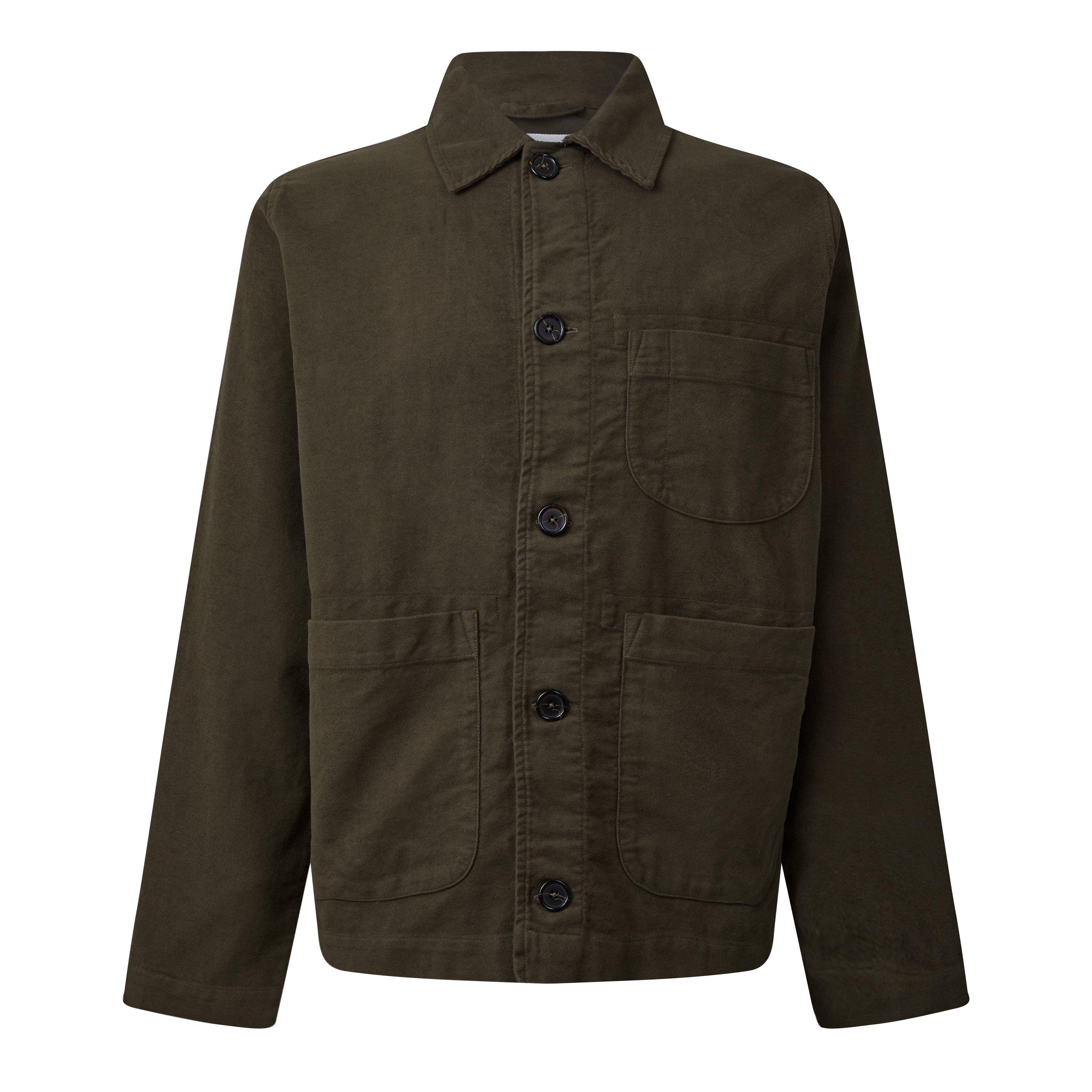 BROWN - Universal Works - UW JKT BTTN FIELD - 1