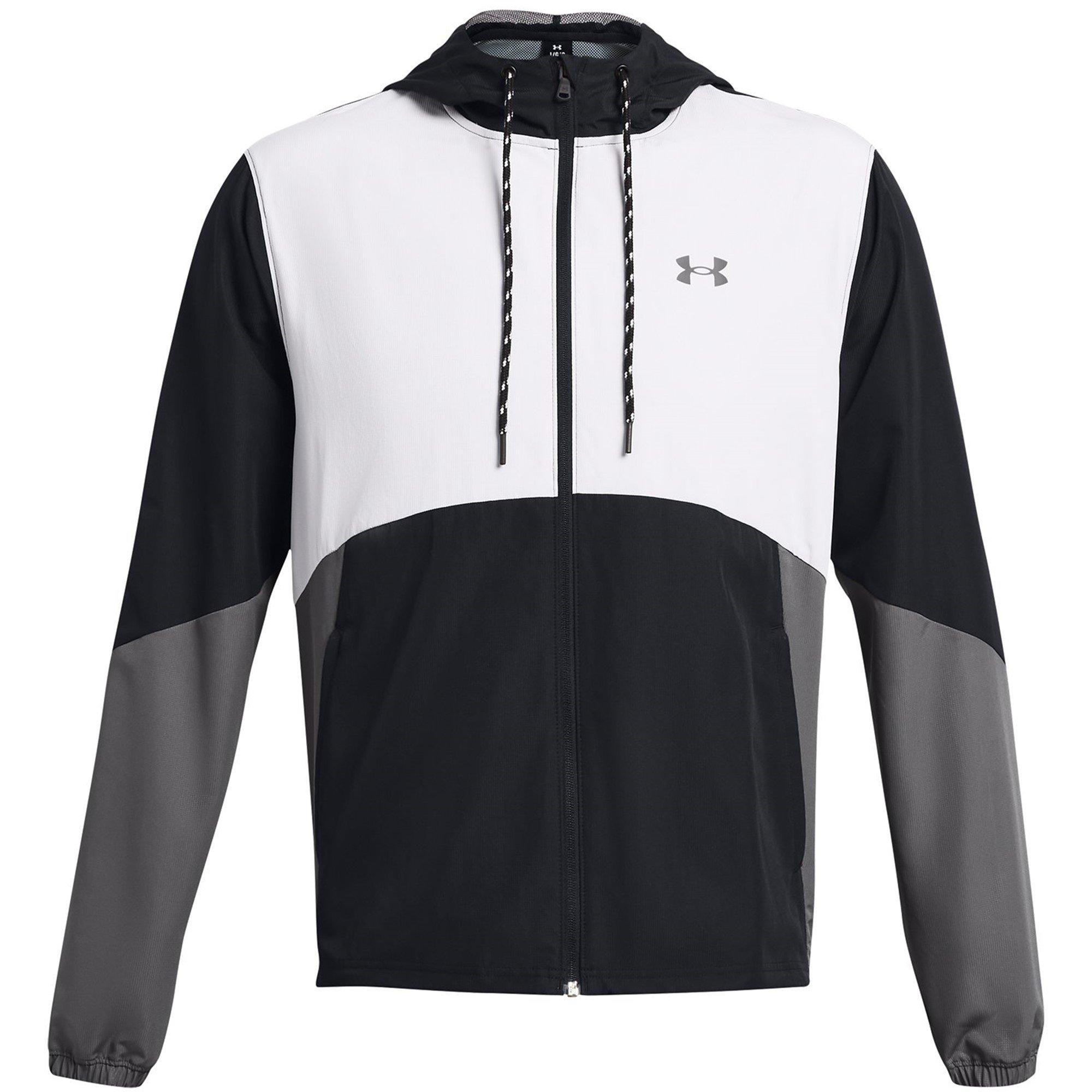 Under Armour Men's Legacy Lightweight Windproof Windbreaker - Black - S