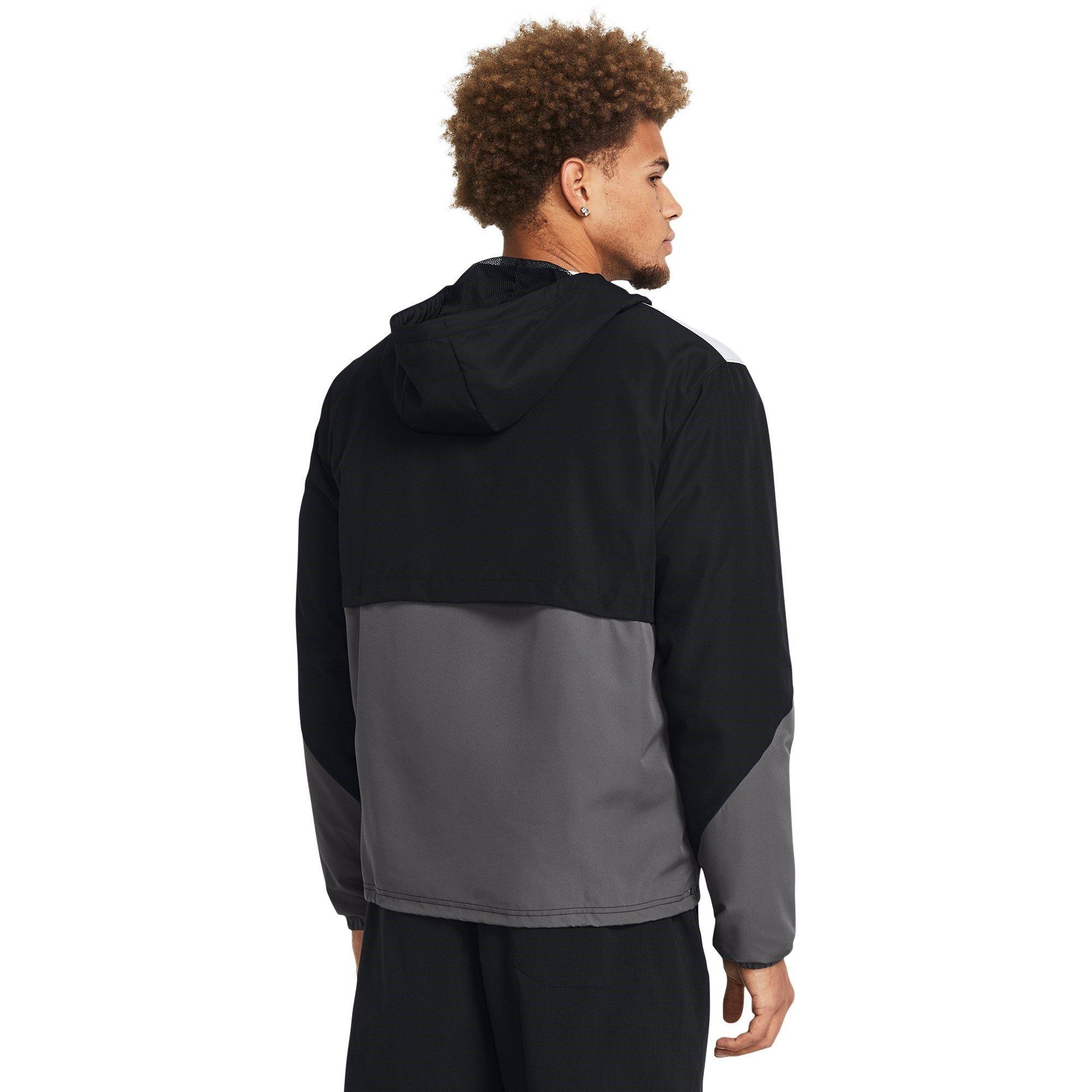 Black - Under Armour - Legacy Windbreaker - 4