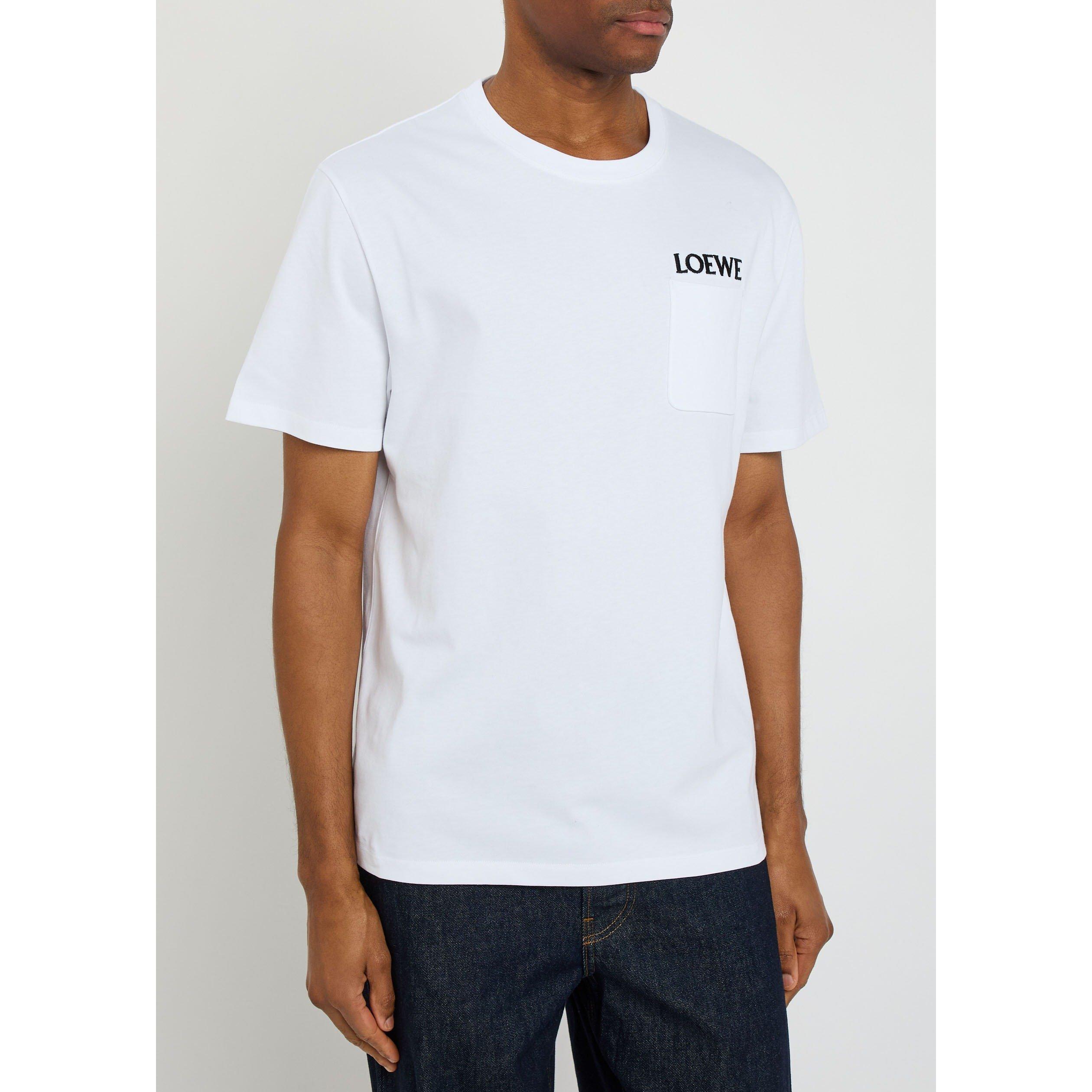 WHITE - LOEWE - LOEWE LOW Coton RELAXED FIT T- - 2