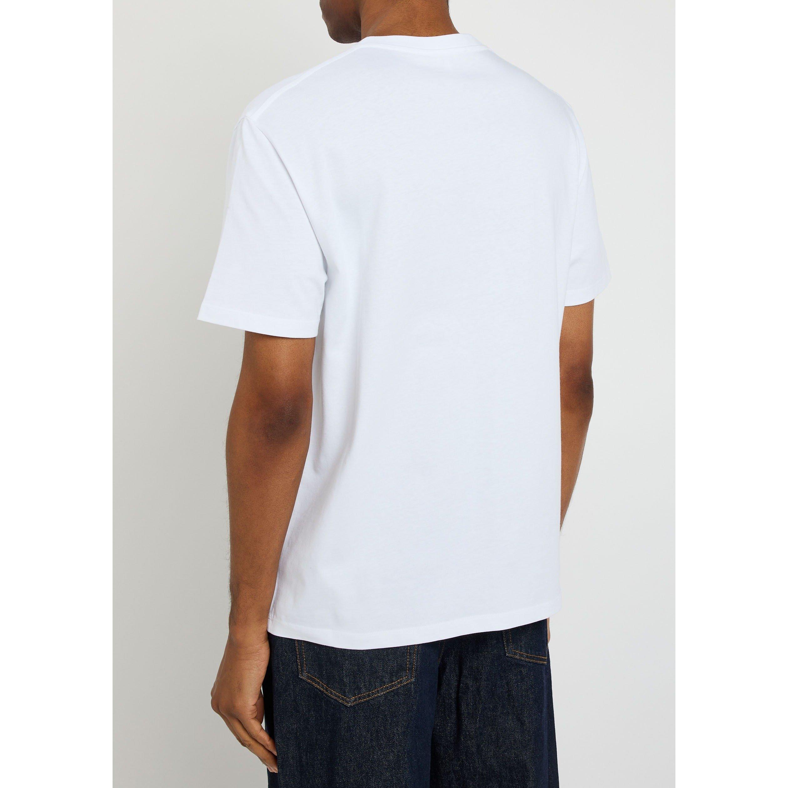 WHITE - LOEWE - LOEWE LOW Coton RELAXED FIT T- - 3