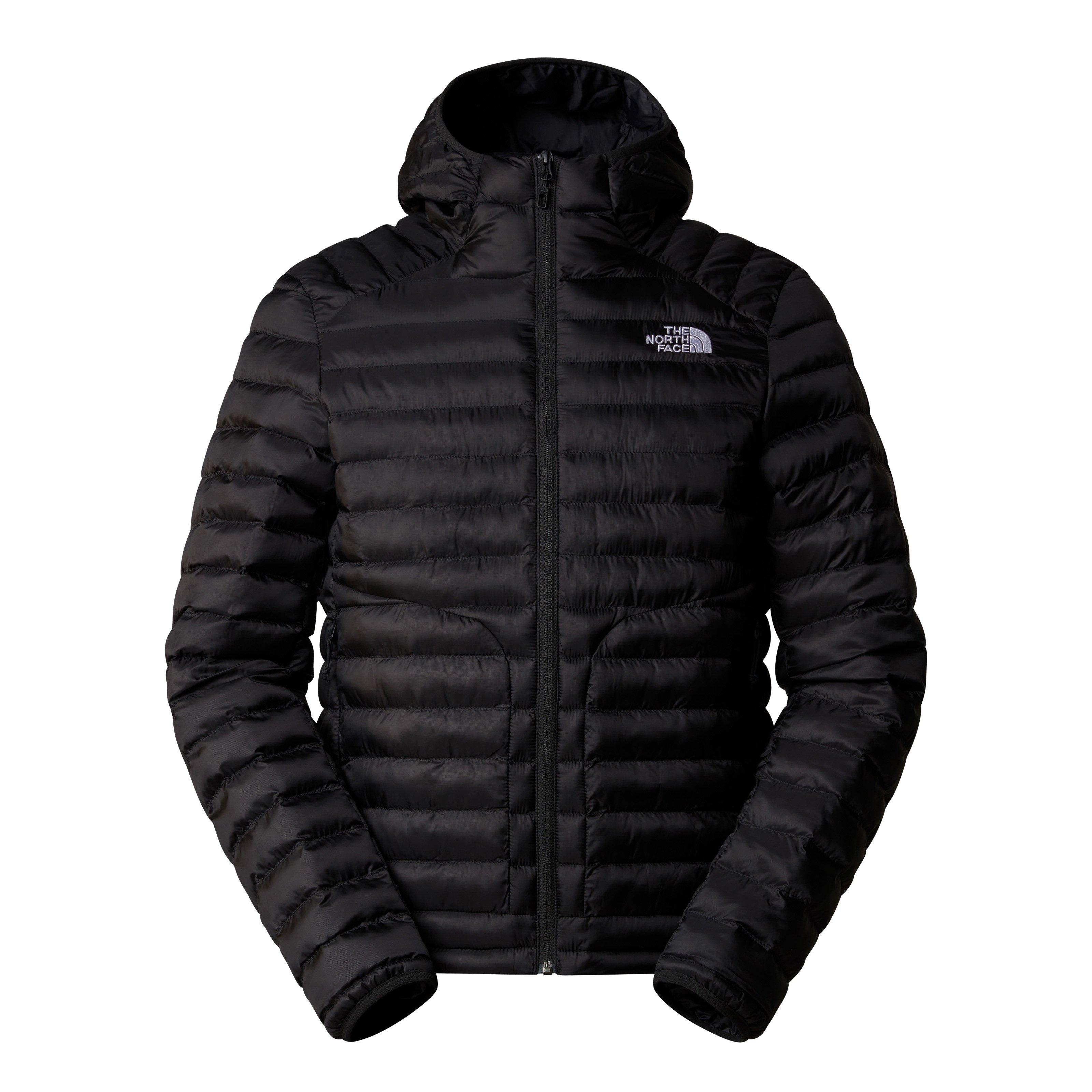 Schwarz - The North Face - Men's Huila Synthetic Insulation Hooded Down Jacket - 1