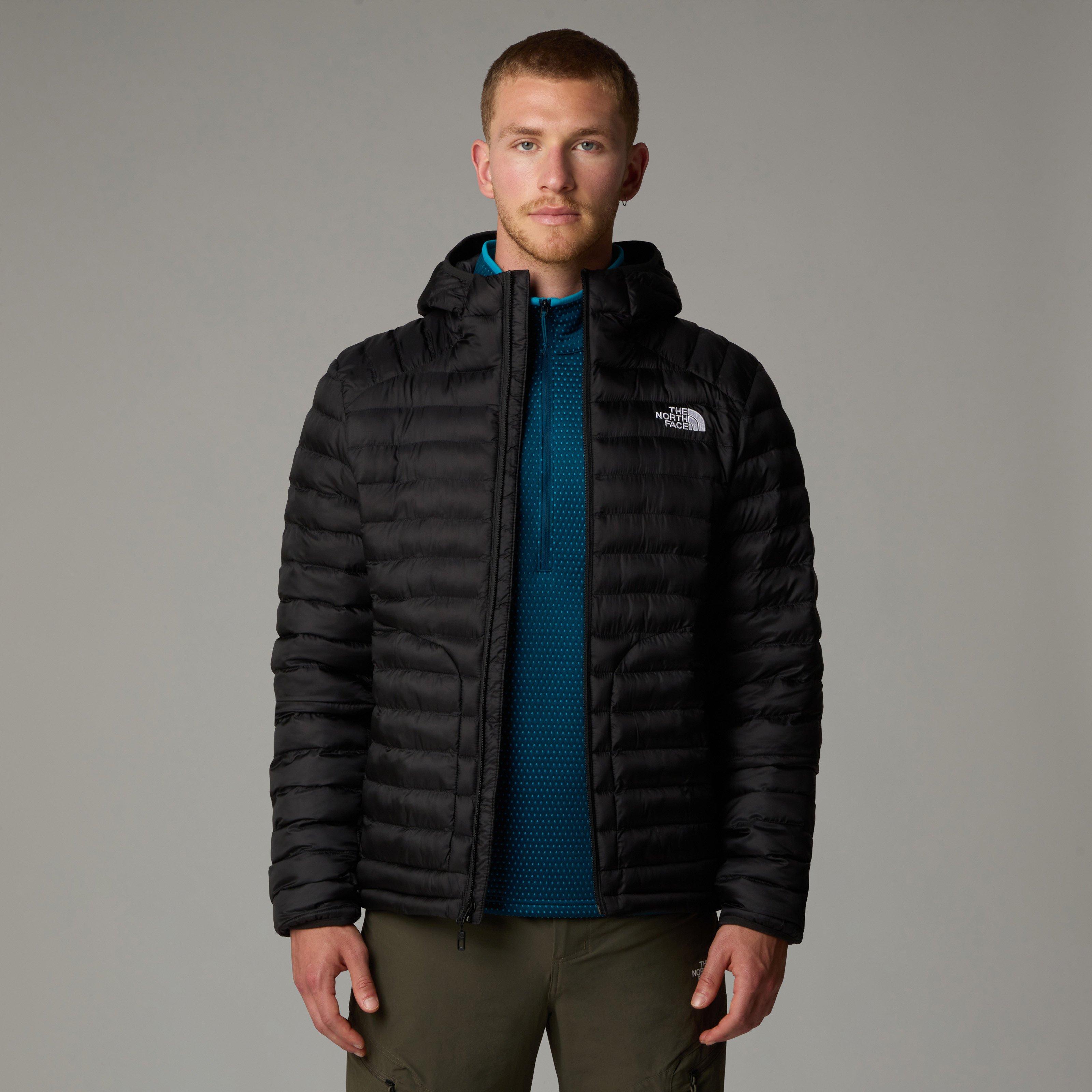 Schwarz - The North Face - Men's Huila Synthetic Insulation Hooded Down Jacket - 5