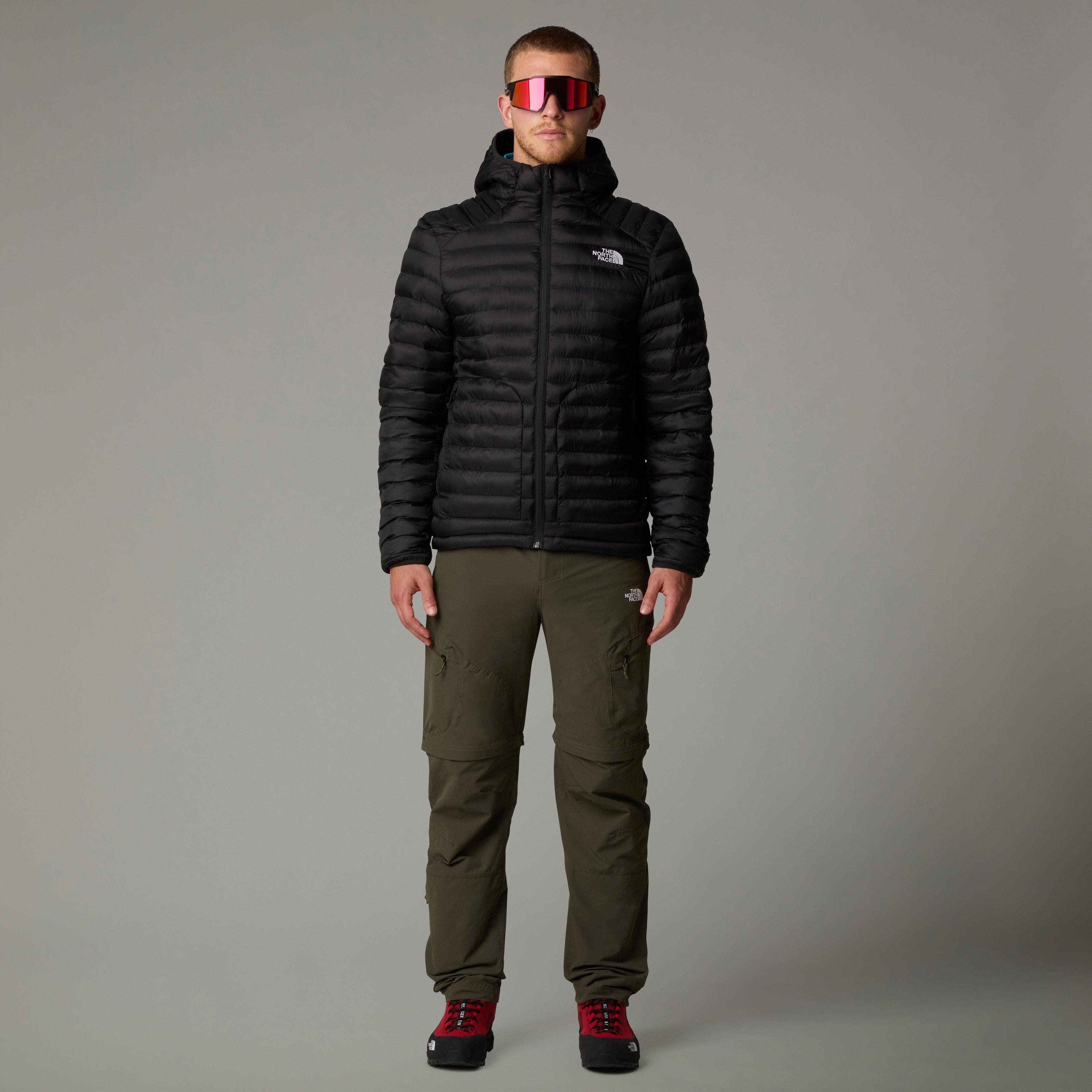 Schwarz - The North Face - Men's Huila Synthetic Insulation Hooded Down Jacket - 7