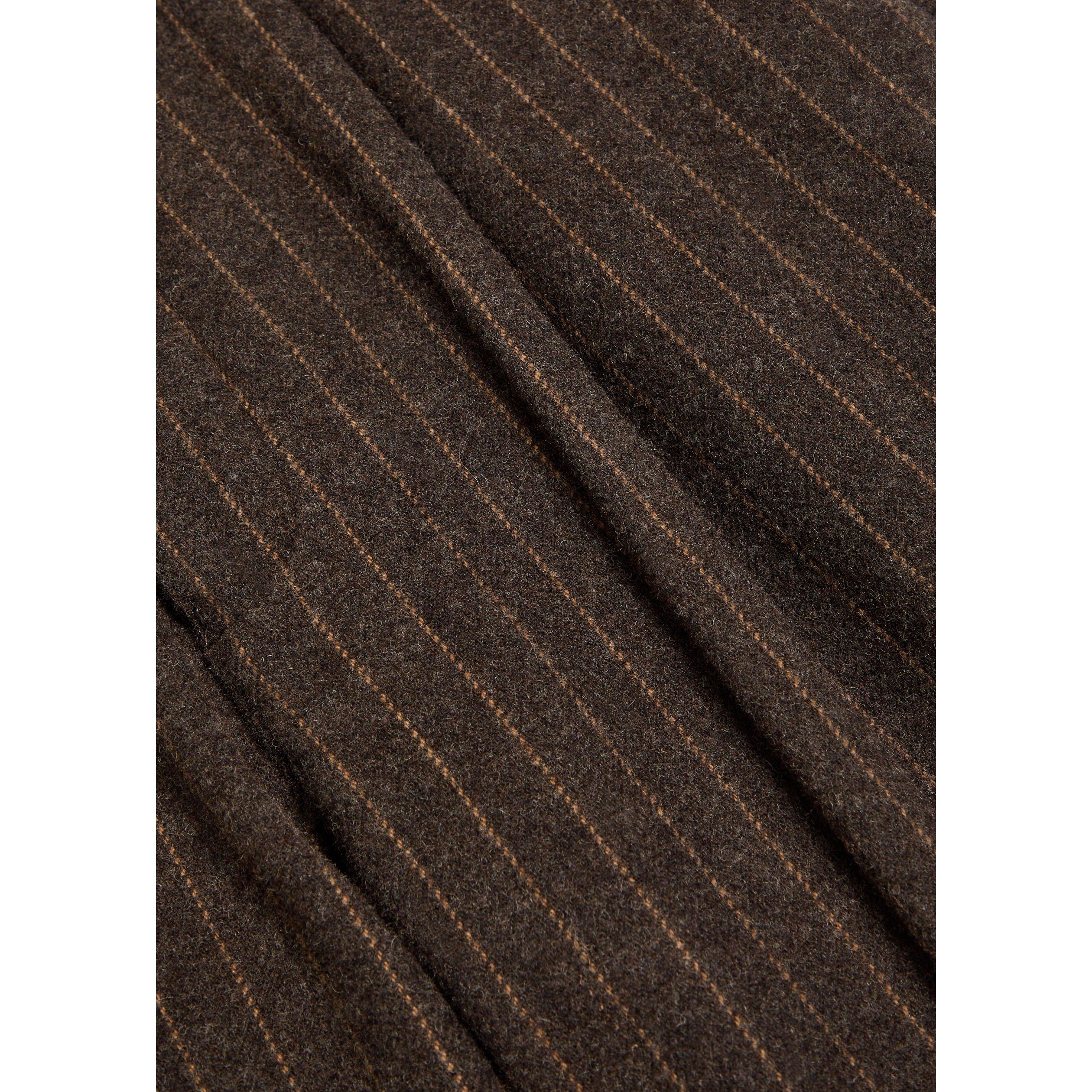 BRONZE - Oliver Spencer - Men's Orsman Pleat Striped Wide-Leg Trousers - 4