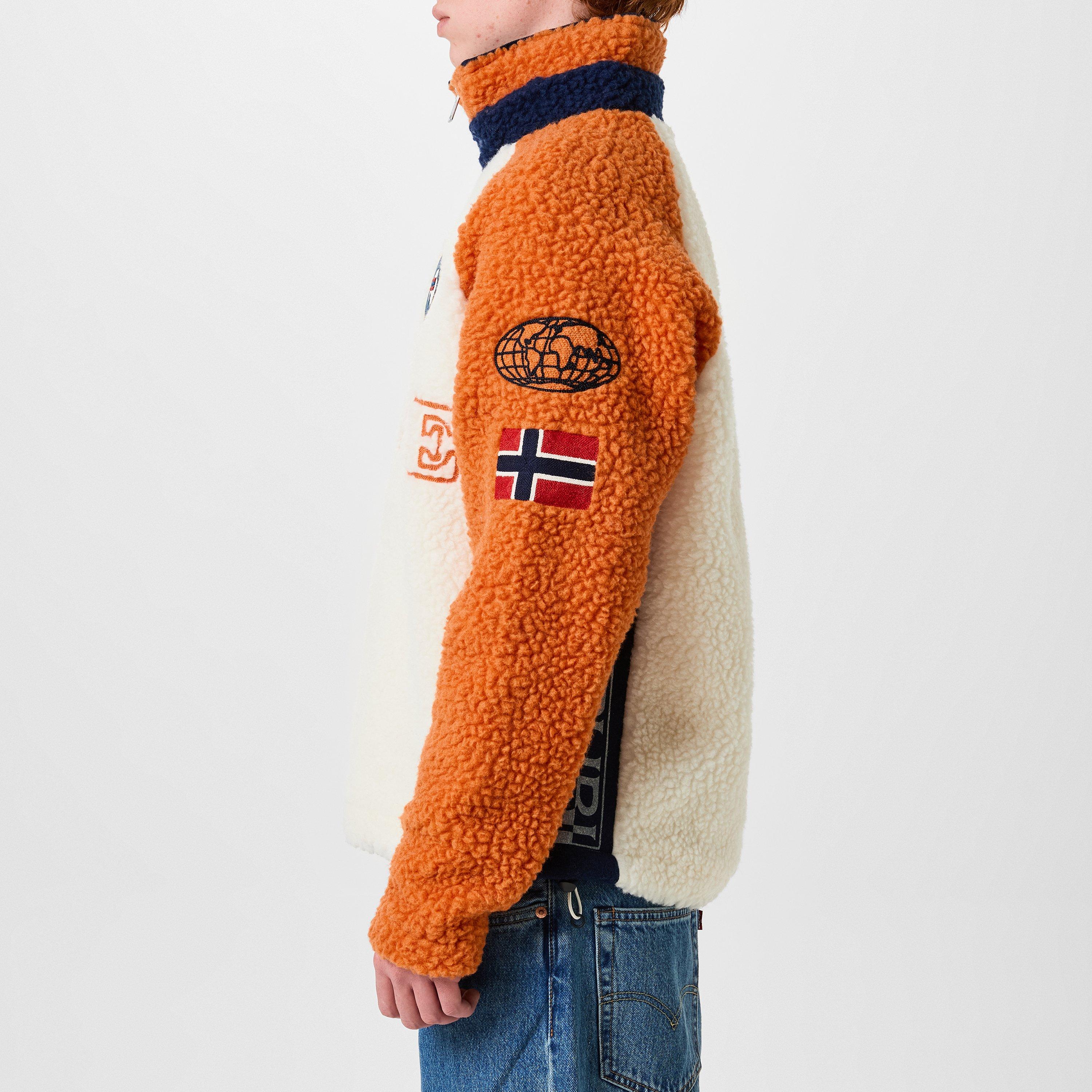 Orange CB - Napapijri - Equipe Fleece Sweatshirt - 2