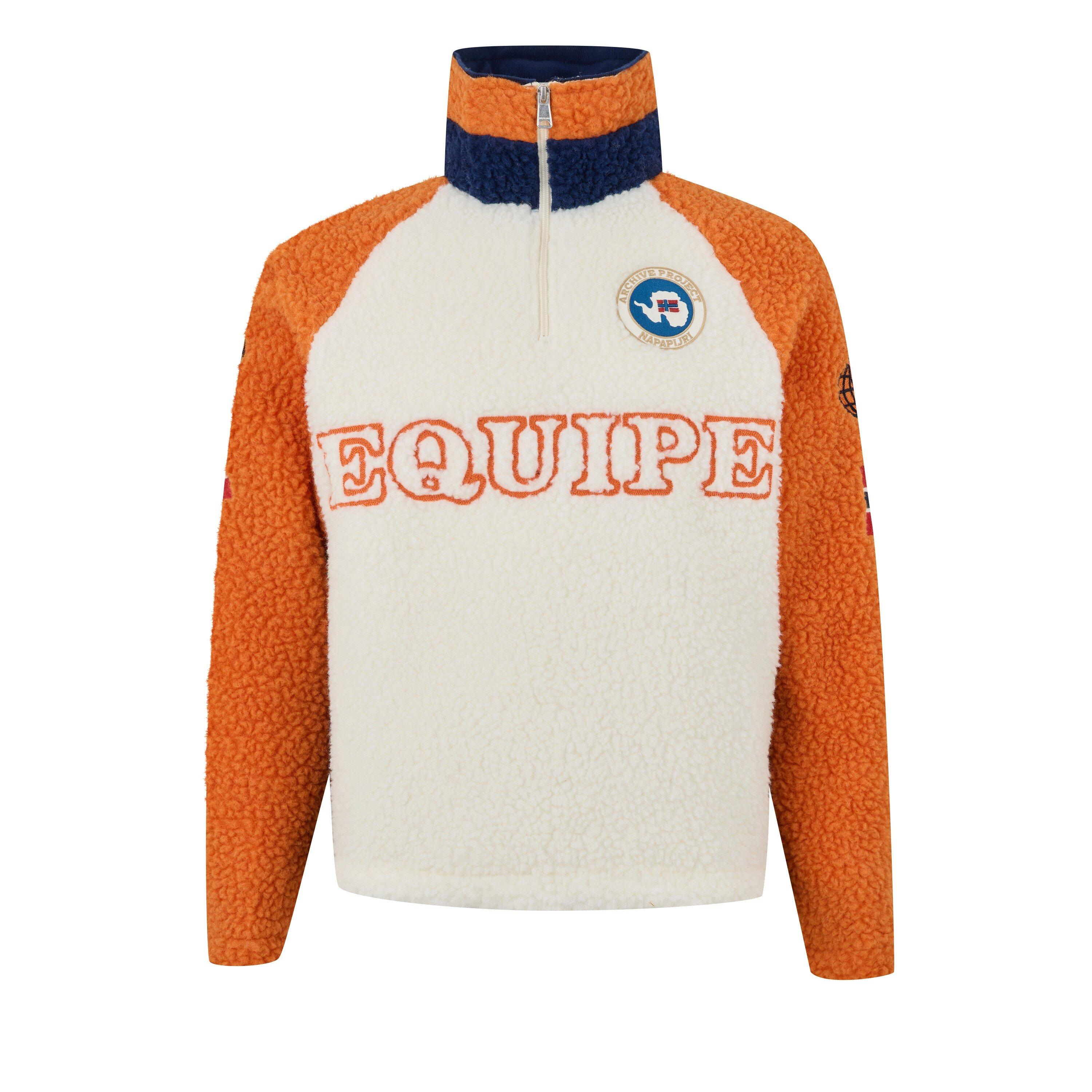 Orange CB - Napapijri - Equipe Fleece Sweatshirt - 5