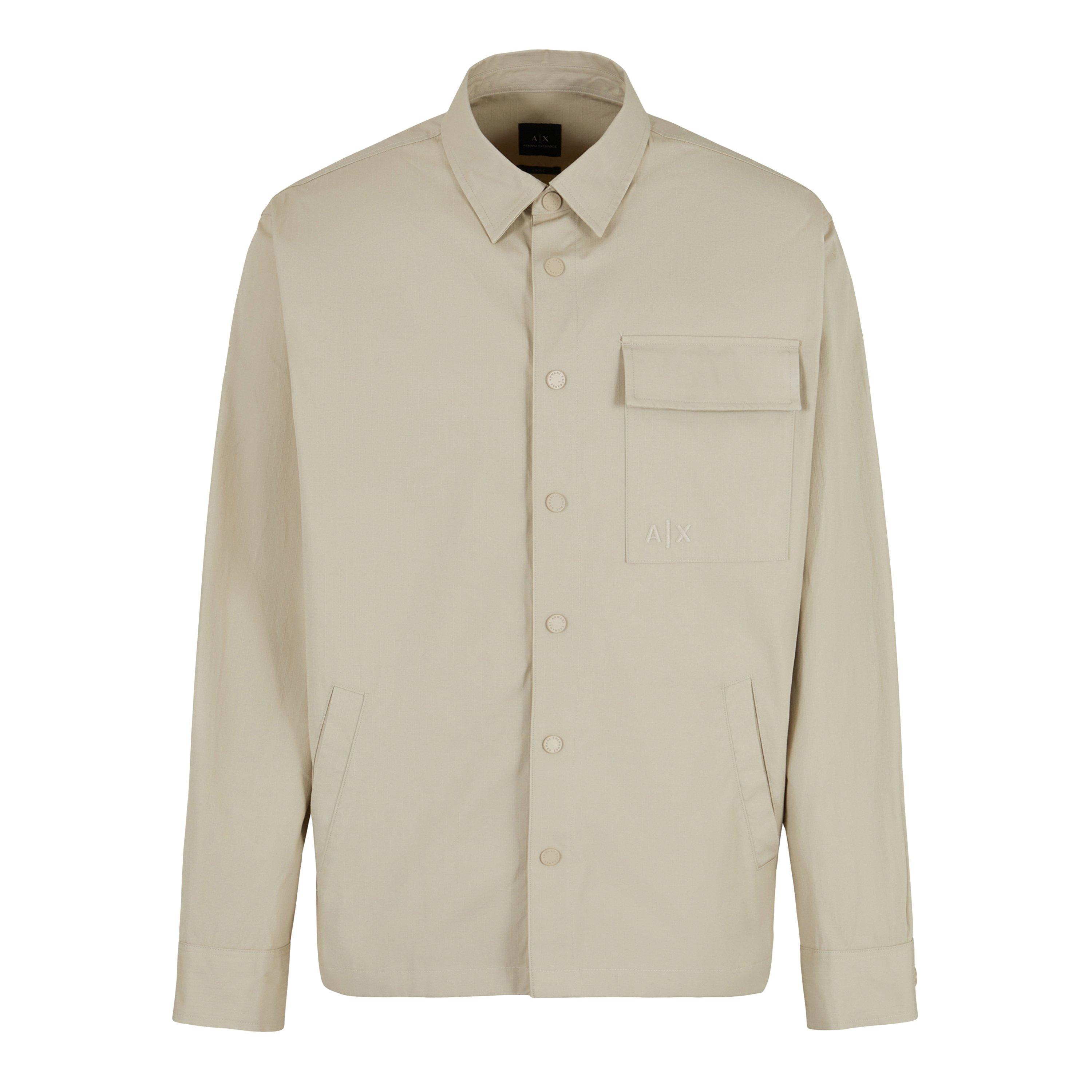 BEIGE 1795 - Armani Exchange - Men's Lightweight Overshirt