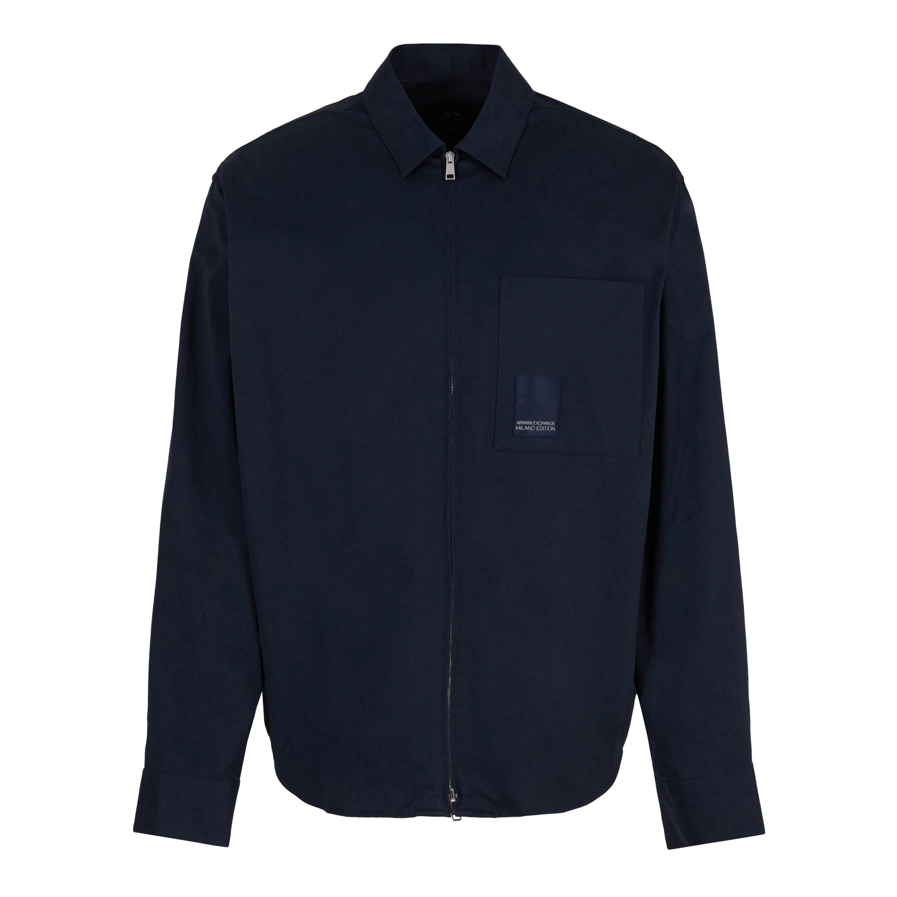 NAVY 15DK - Armani Exchange - Men's  Lightweight Overshirt