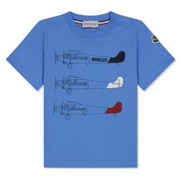 Moncler Logo Print T-Shirt Juniors