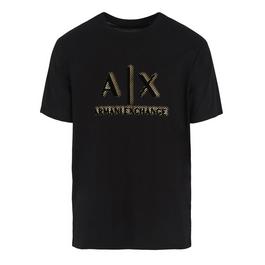 Armani Exchange Ramadan Logo T Shirt