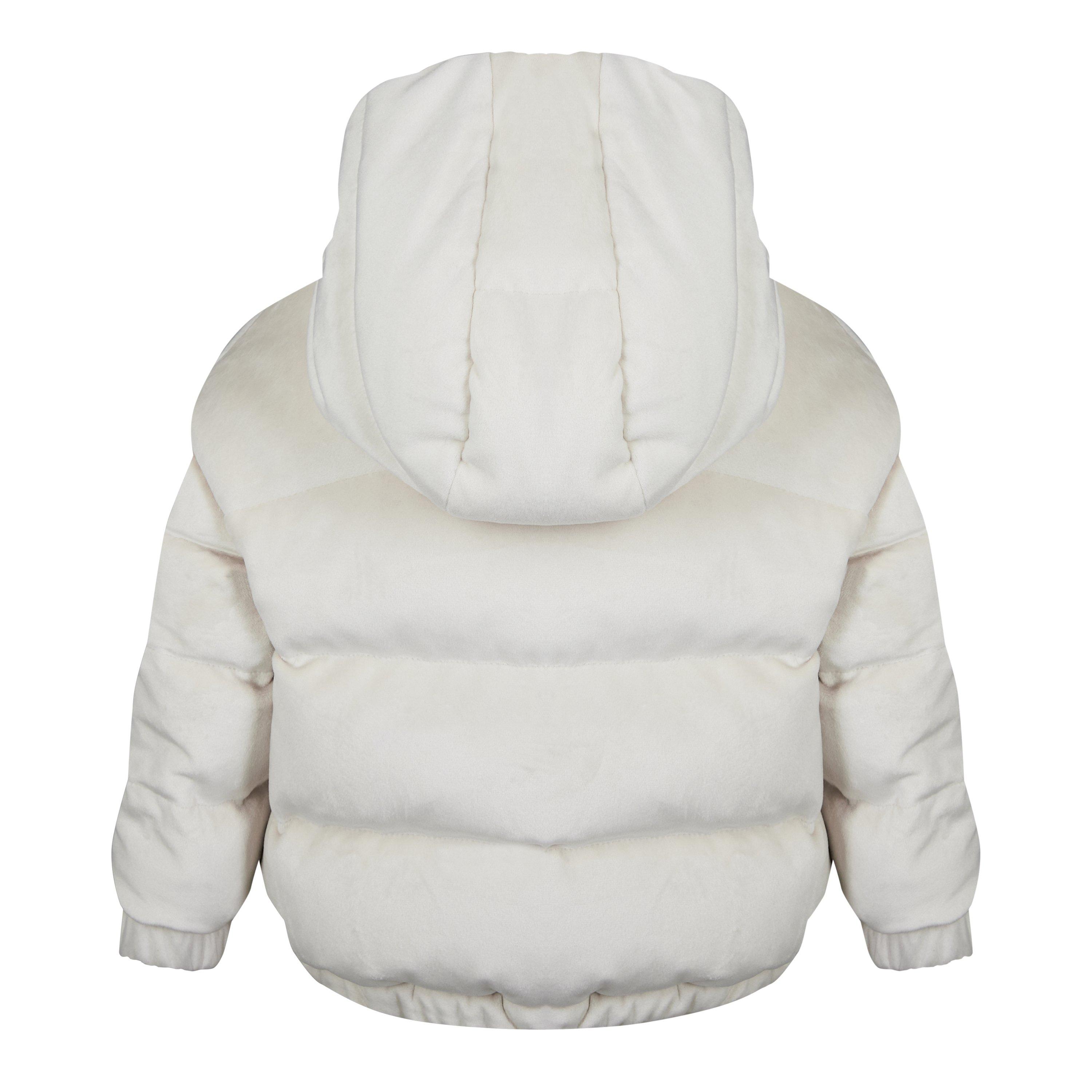 Light Beige 21L - Moncler - Kids' Daos Goose Down Long Sleeve Short Puffer Jacket - 2