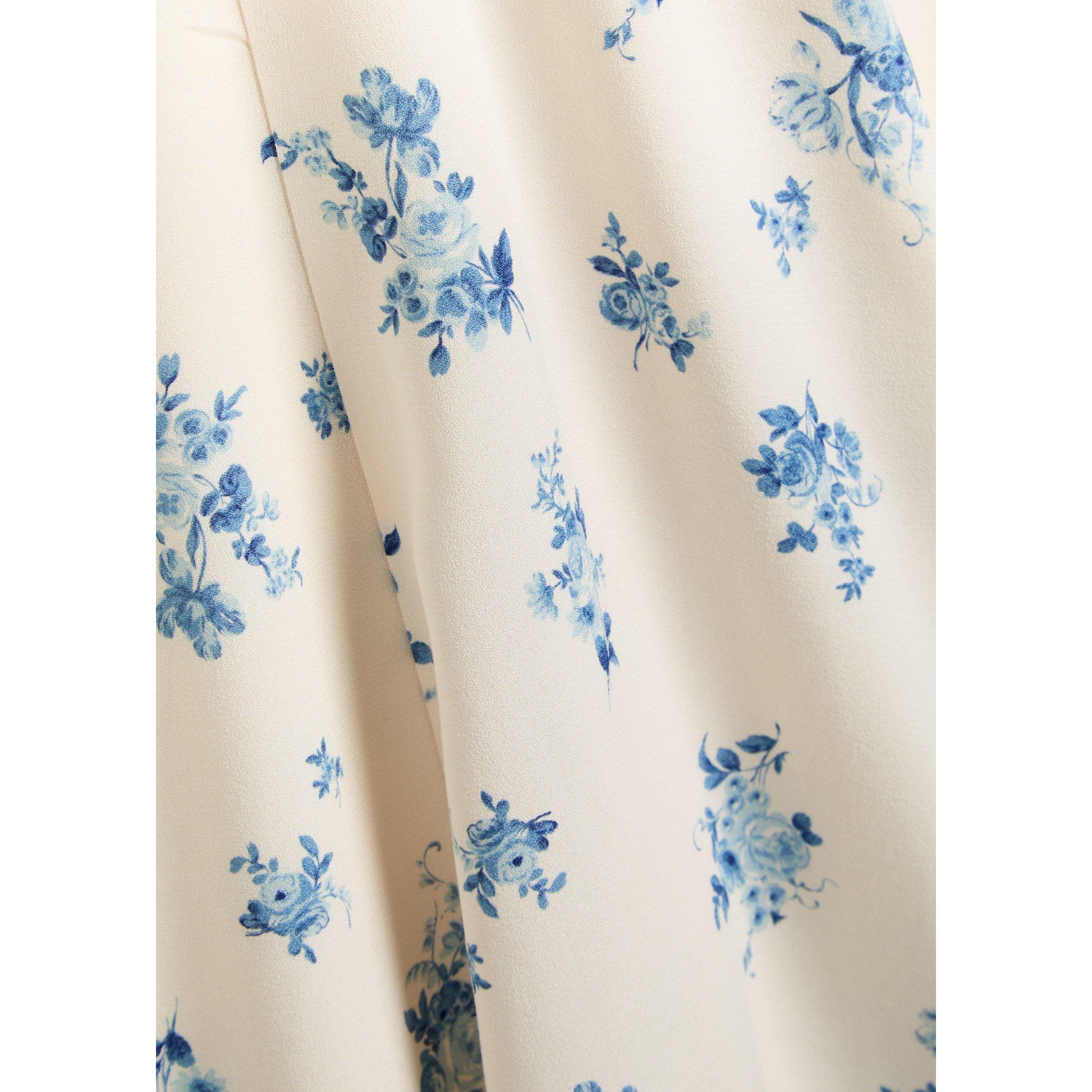 WHITE AND OTHER - Reformation - Women's Tyra Floral Viscose Mini Dress - 4