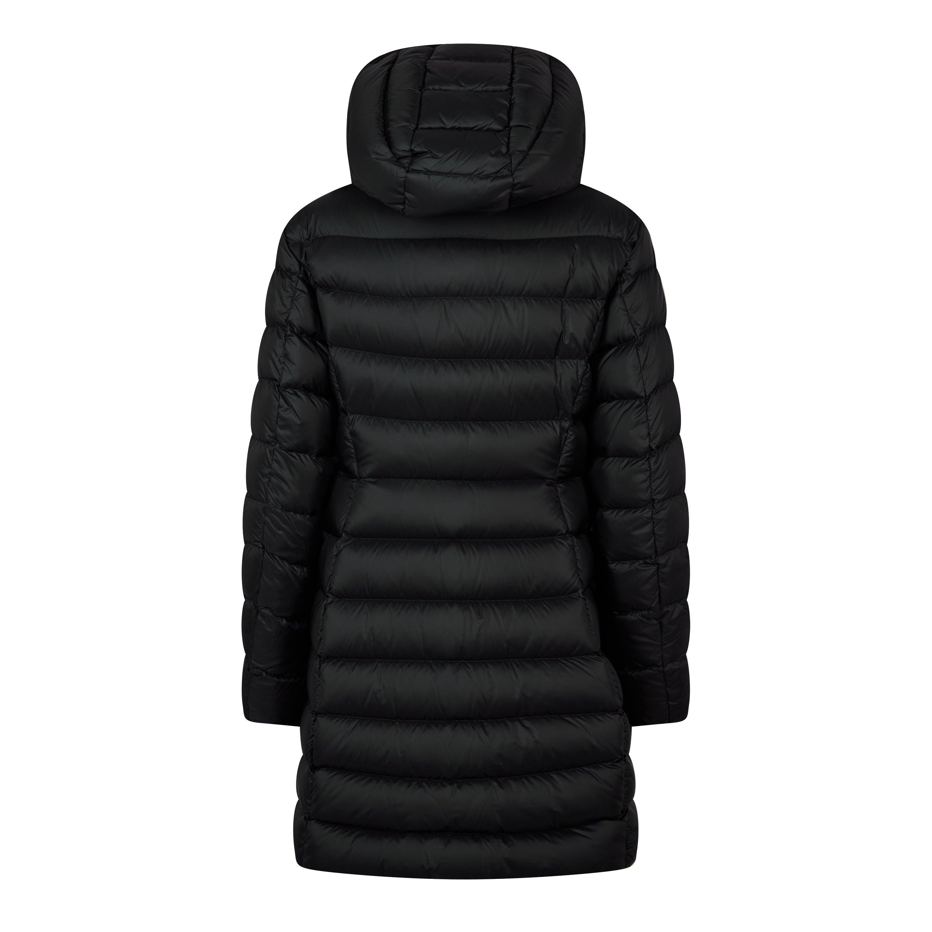 Black 999 - Moncler - Kids' Hirma Duck Down Long Sleeve Slim Fit Short Puffer Jacket - 2