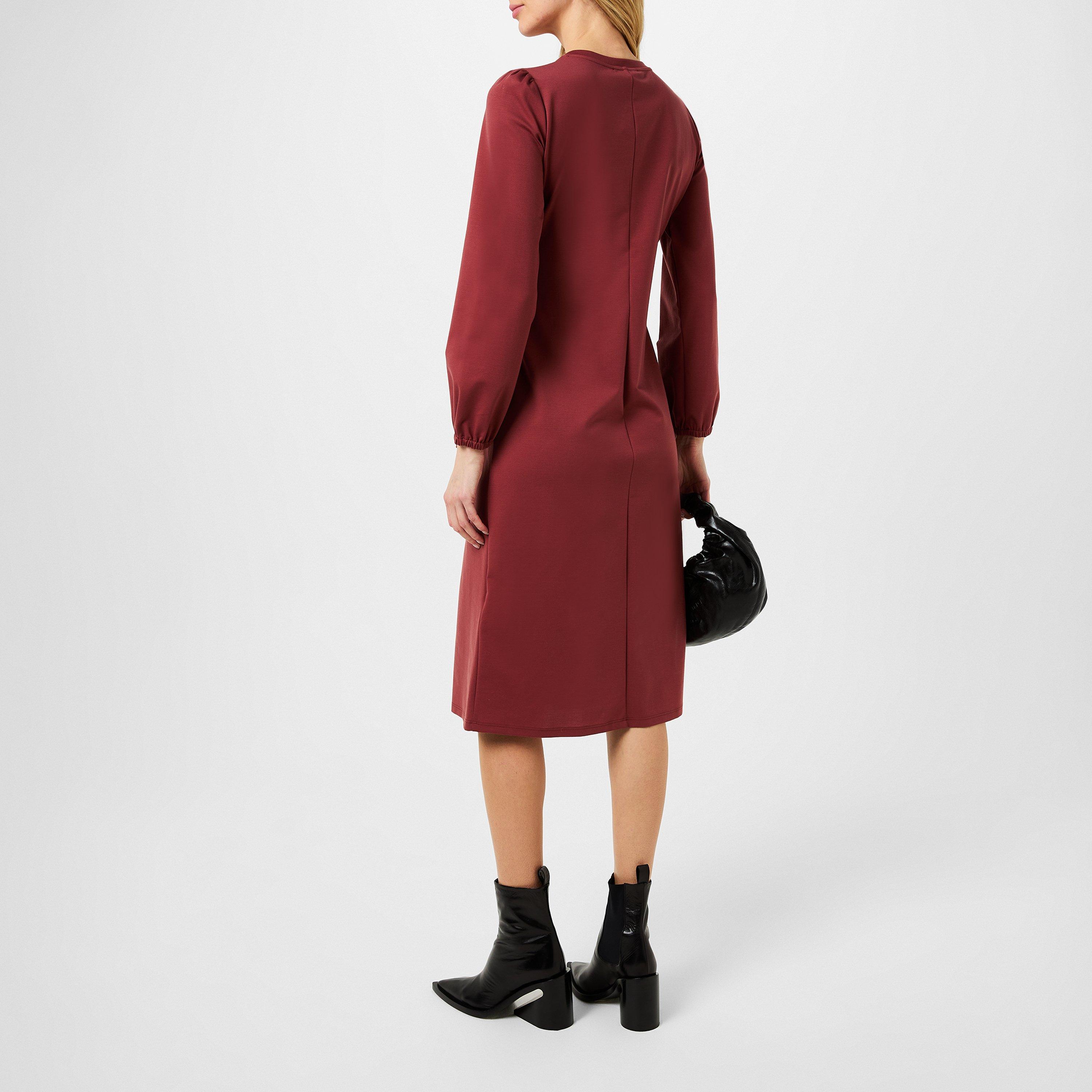 Rust 001 - Weekend Max Mara - Women's Febe Jersey Belted Dress - 3